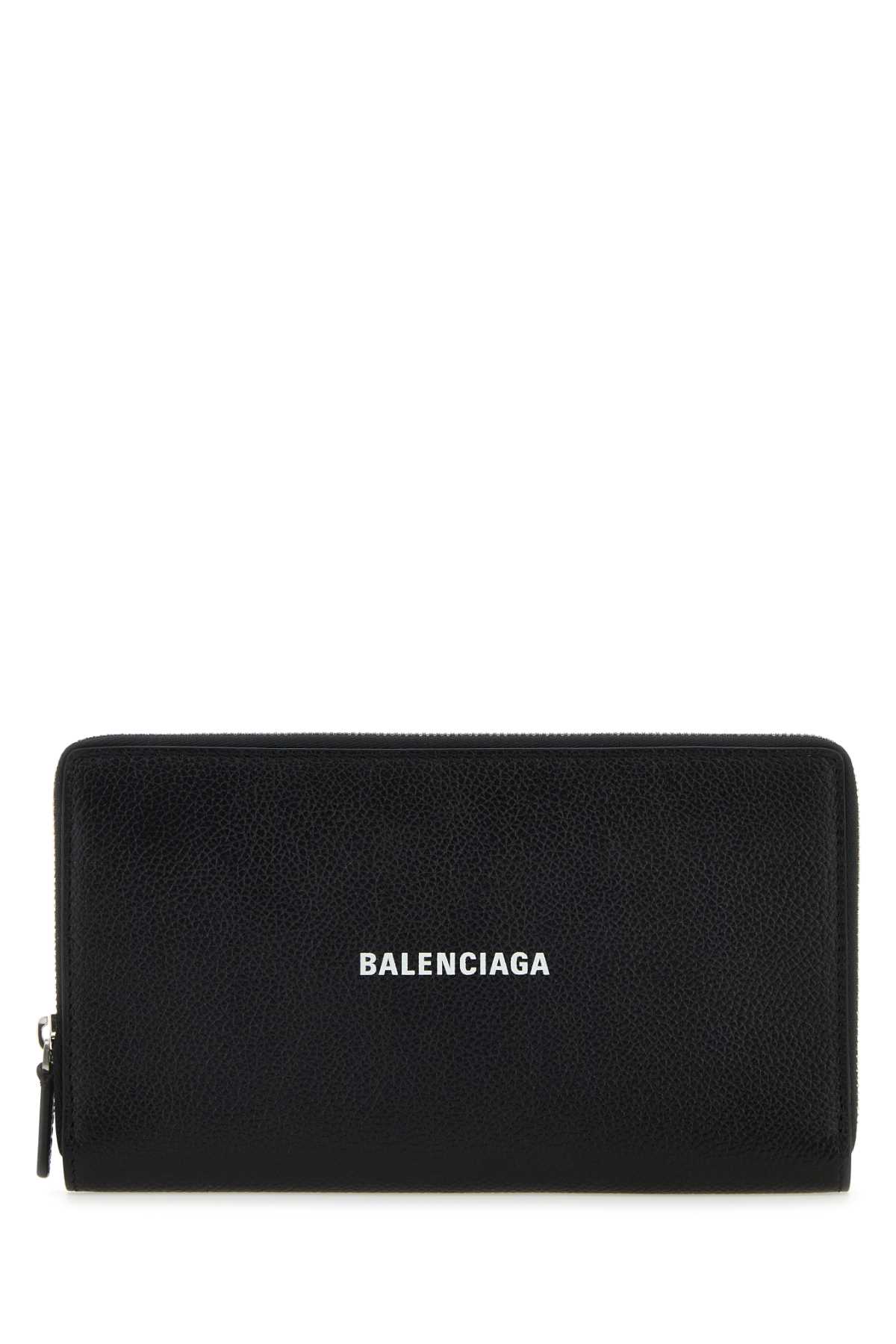 Black leather wallet 5943171IZI31090 (Balenciaga / 財布・カードケース ) | Balenciaga (バレンシアガ)