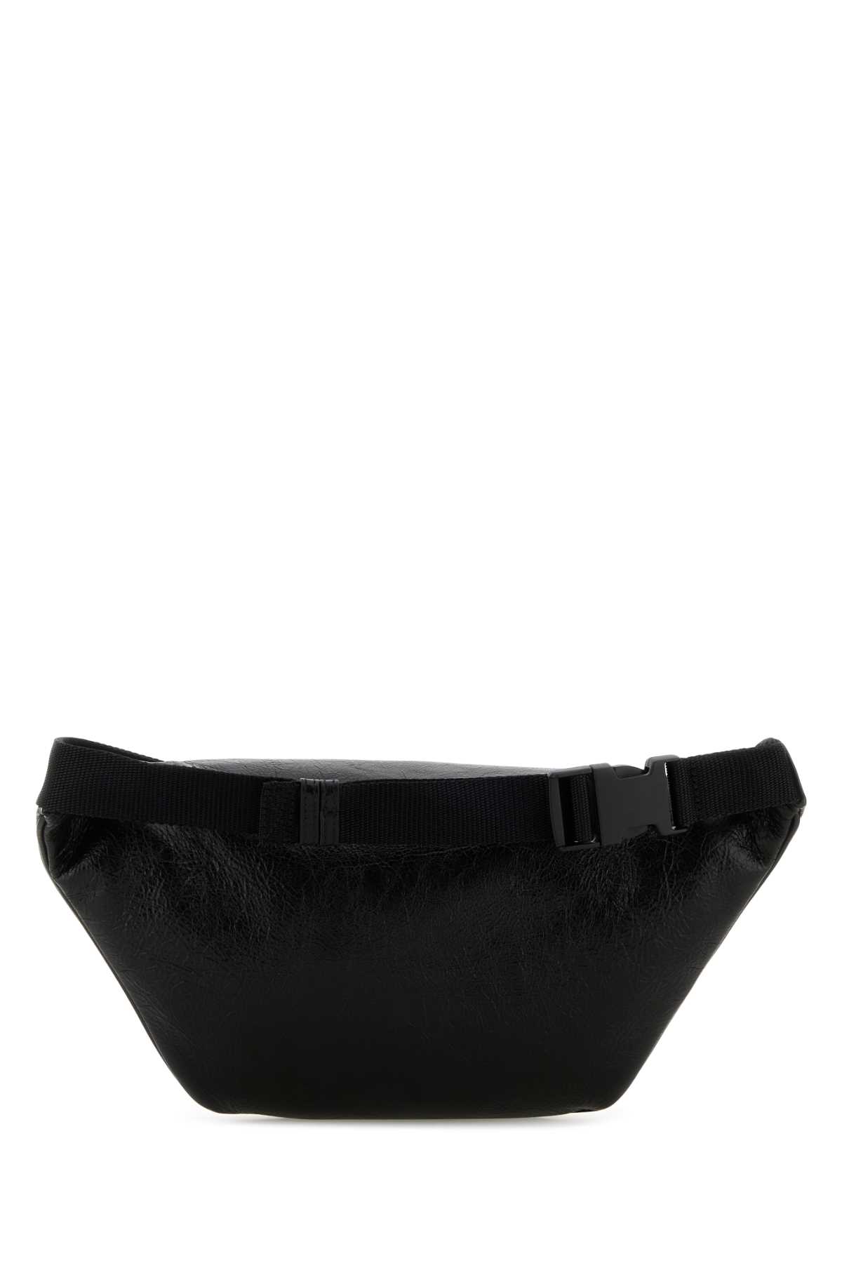 Black leather Explorer belt bag 5295501WG9X1000 (Balenciaga / ボディ・ベルトバッグ ) | Balenciaga (バレンシアガ)(2)