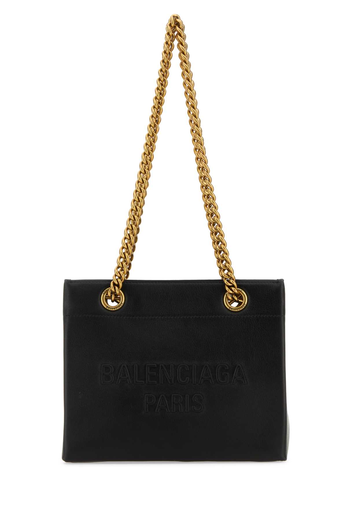 Black leather S Duty Free shopping bag 7600122AAOL1000 (Balenciaga / トートバッグ ) | Balenciaga (バレンシアガ)