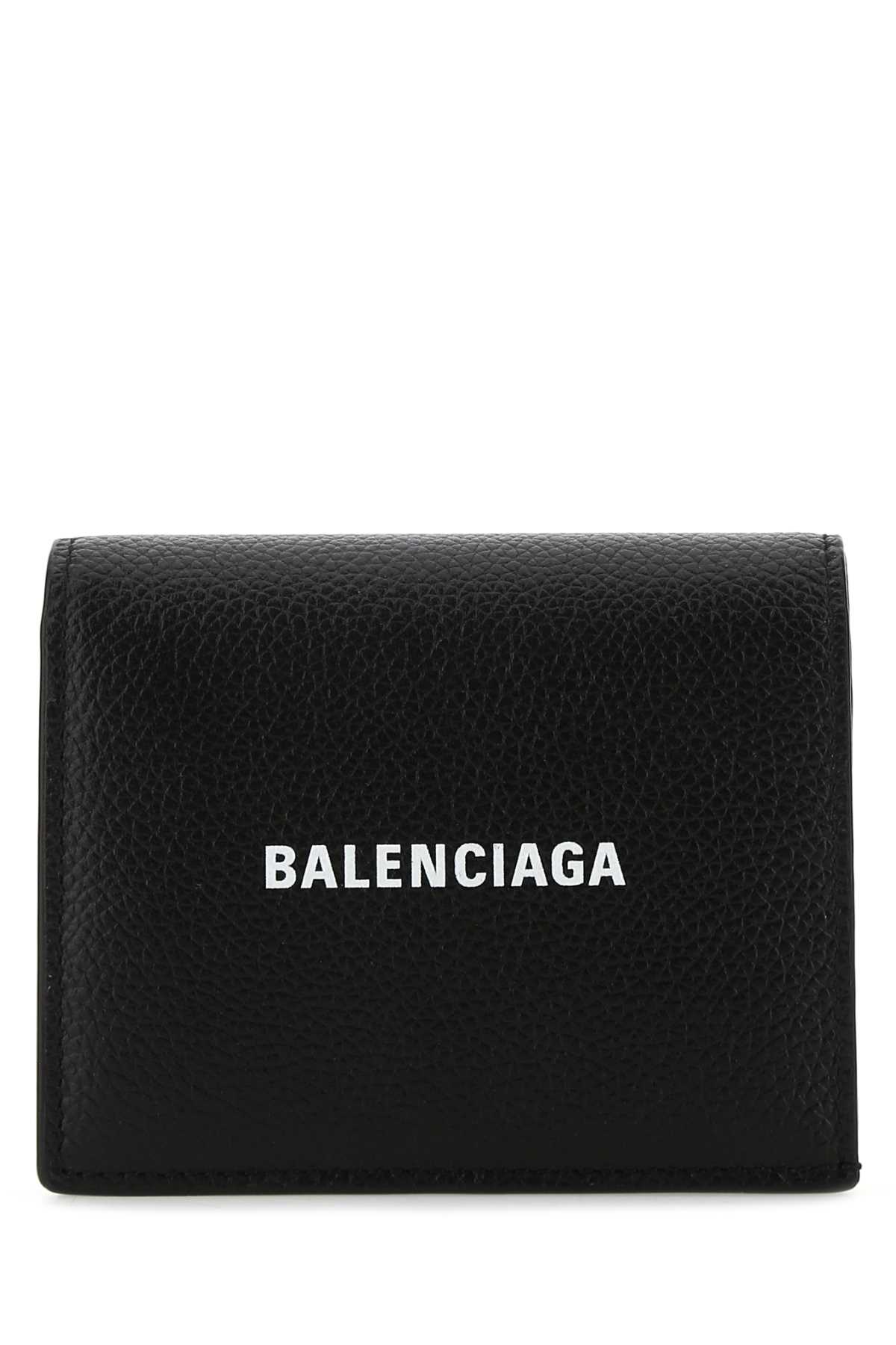 Black leather wallet 6556851IZI31090 (Balenciaga / 財布・カードケース ) | Balenciaga (バレンシアガ)