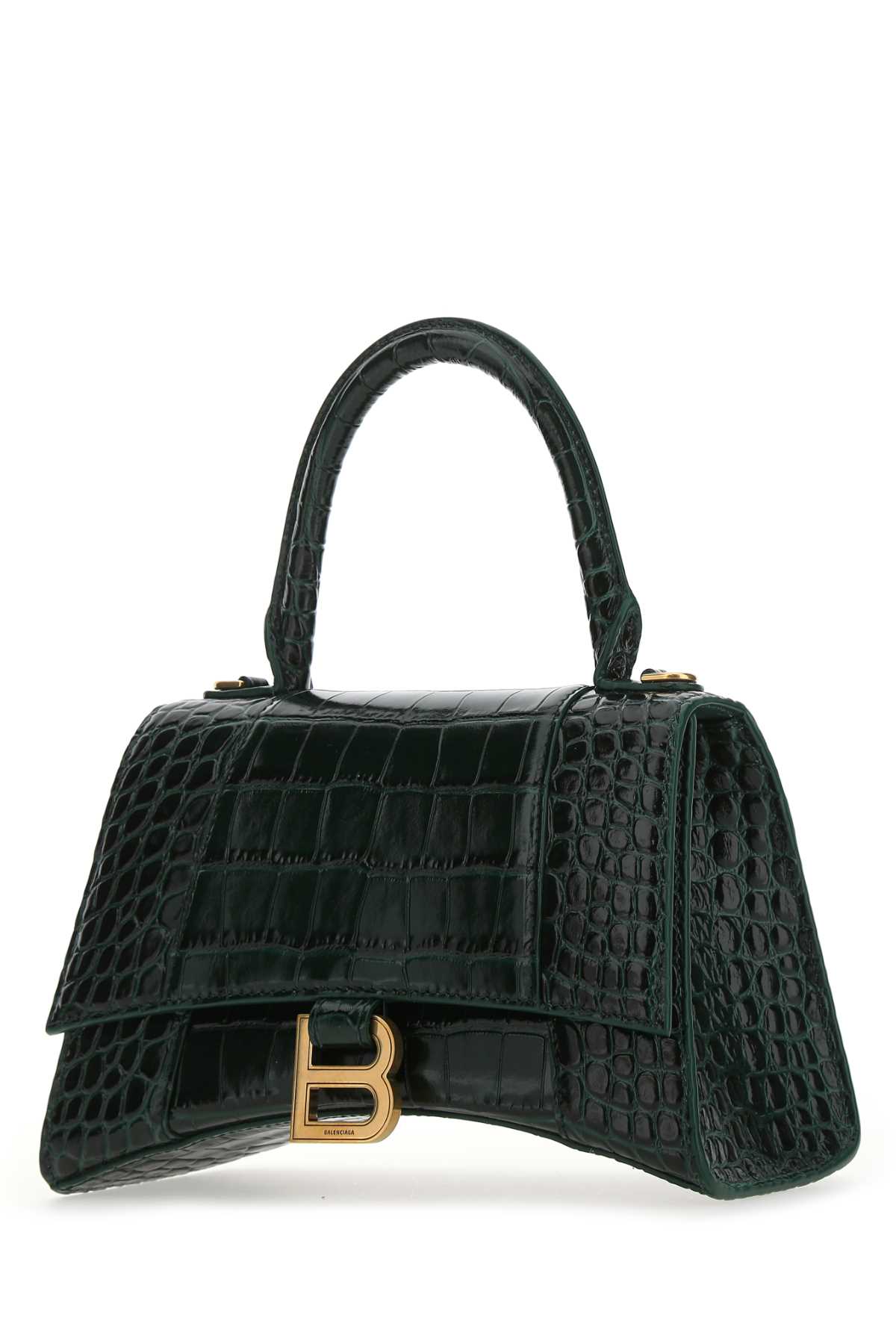 Bottle green leather S Hourglass handbag 5935461LRGM3011 (Balenciaga / ハンドバッグ・ショルダーバッグ ) | Balenciaga (バレンシアガ)(1)