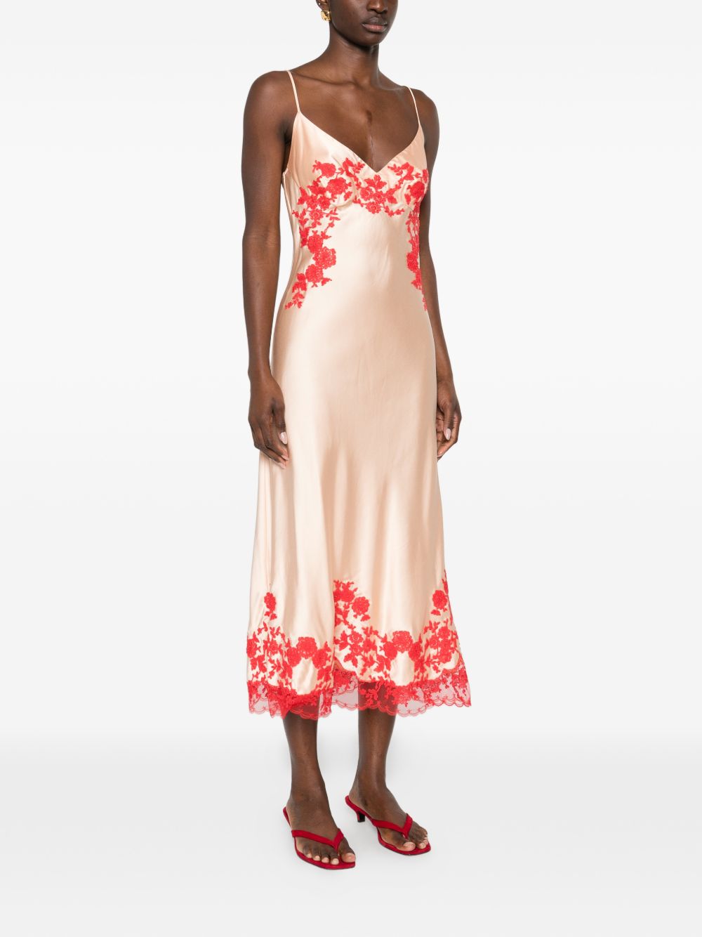 Ermanno Scervino Dresses Powder D482Q304APXZV20917 (ERMANNO SCERVINO / ワンピース・ドレス・オールインワン ) | ERMANNO SCERVINO (エルマンノ シェルヴィーノ)(2)