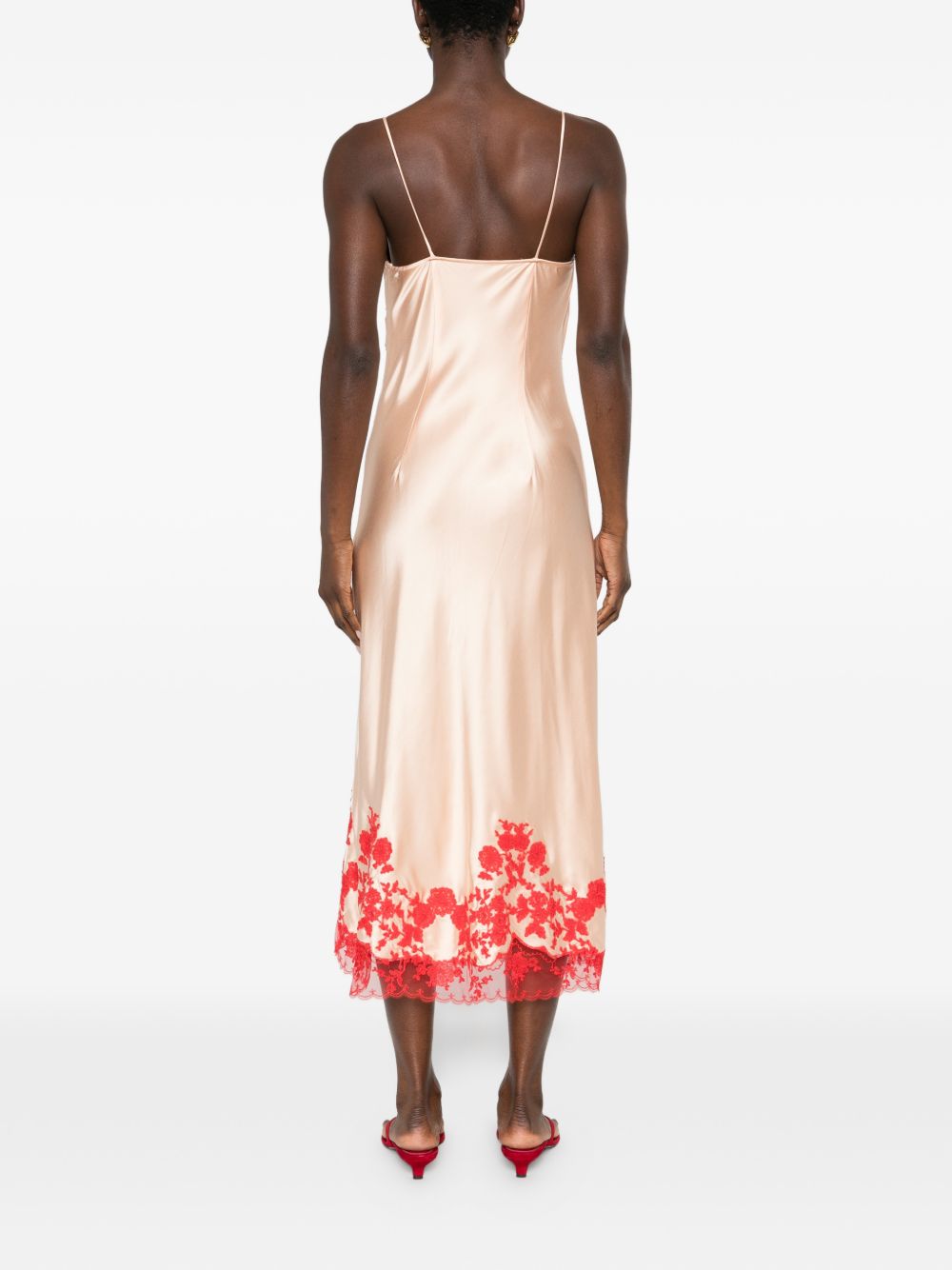 Ermanno Scervino Dresses Powder D482Q304APXZV20917 (ERMANNO SCERVINO / ワンピース・ドレス・オールインワン ) | ERMANNO SCERVINO (エルマンノ シェルヴィーノ)(4)