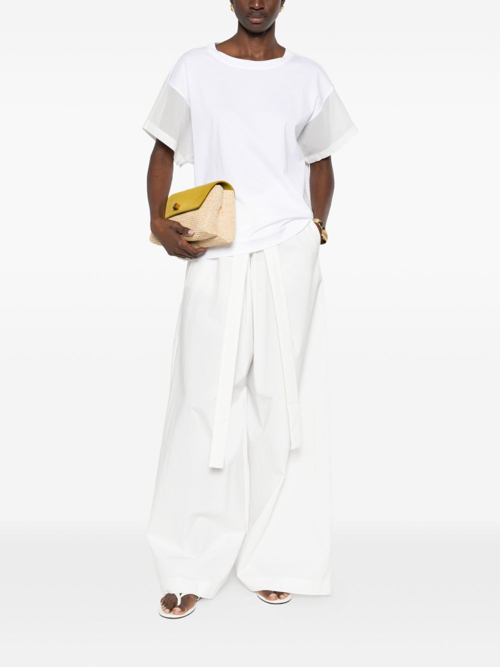 Brunello Cucinelli T-shirts and Polos White M0T81BX800C6159 (Brunello Cucinelli / Tシャツ・カットソー ) | Brunello Cucinelli (ブルネロ・クチネリ)(3)