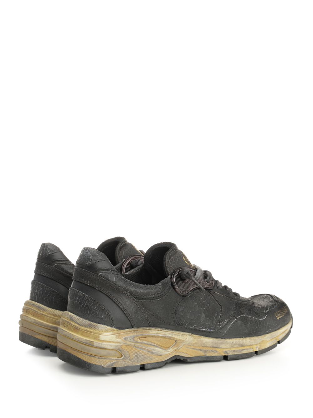 "Running Dad" sneaker in cracklè leather and naplak GMF00884F00783990100 (Golden Goose / スニーカー ) | Golden Goose (ゴールデングース)(2)