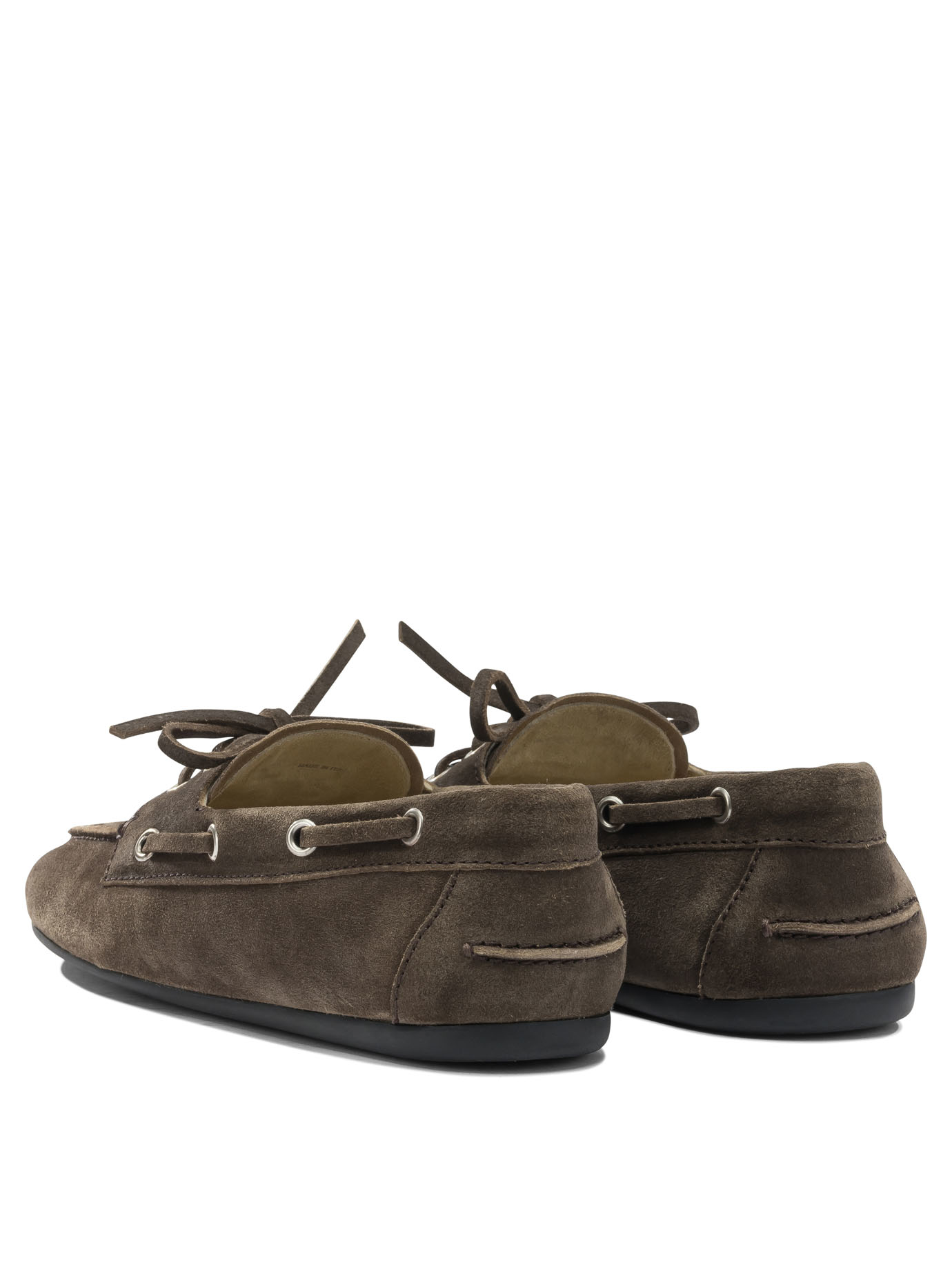 Suede lace-up loafers 5D123EZIJF0003 (MIU MIU / ローファー ) | MIU MIU (ミュウミュウ)(3)