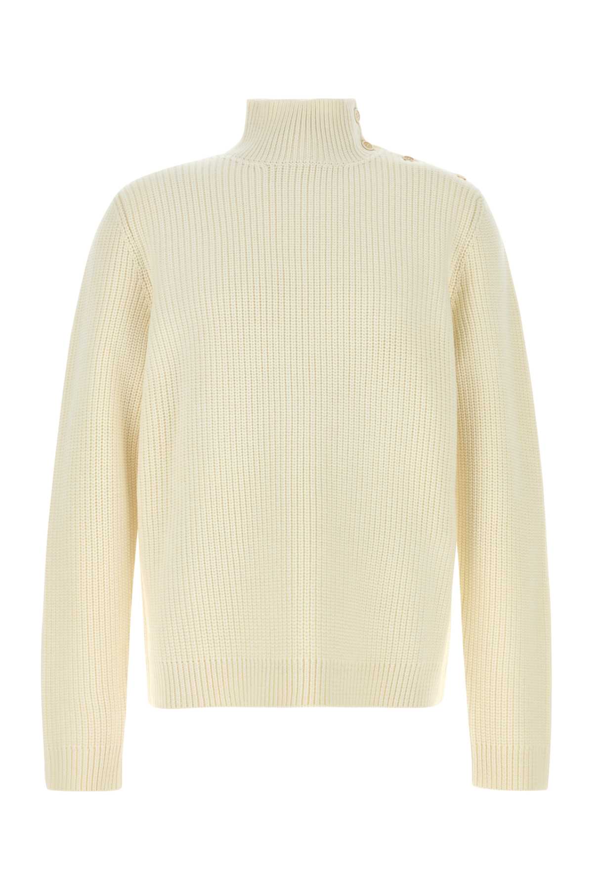 Ivory wool sweater UMR664SOOO1VI6F0009 (Prada / ニット・セーター・カーディガン ) | Prada (プラダ)