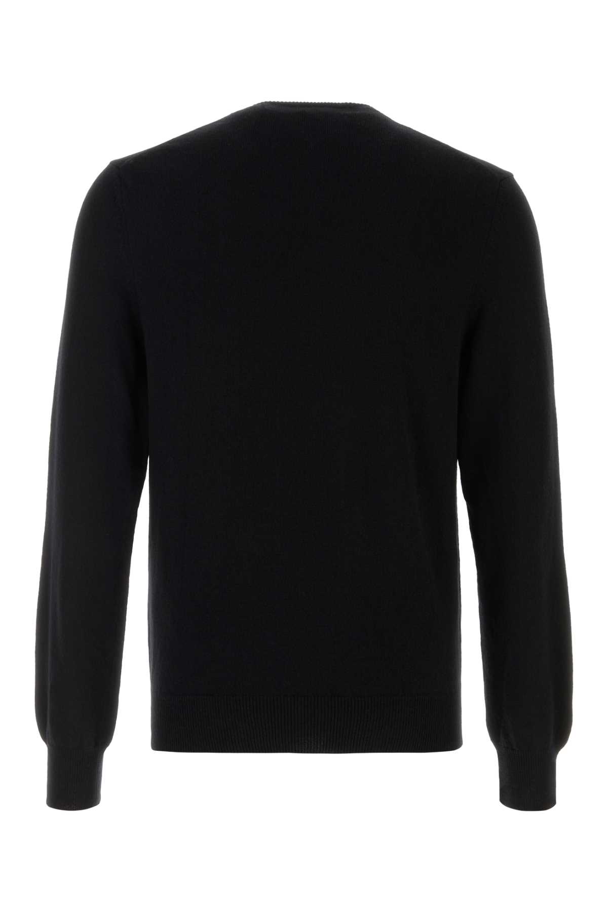 Black wool cardigan AXN057051BLACK (PLAY Comme Des Garçons / ニット・セーター・カーディガン ) | PLAY Comme Des Garçons (プレイ コムデギャルソン)(1)