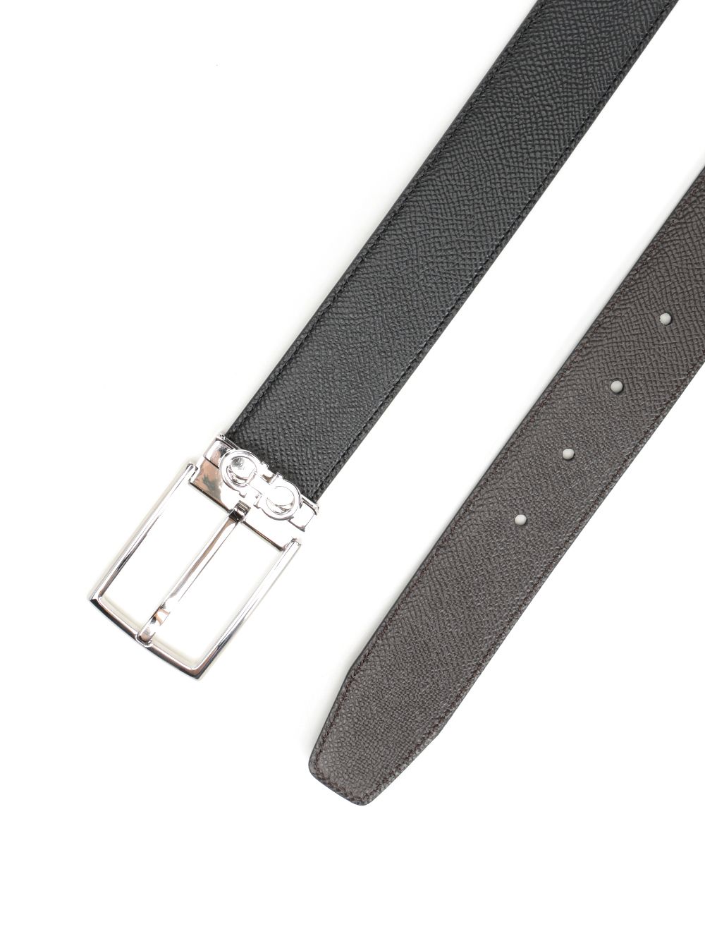 Reversible and adjustable "Gancini" belt 67A037708206002 (FERRAGAMO / ベルト・サスペンダー ) | FERRAGAMO (フェラガモ)(1)