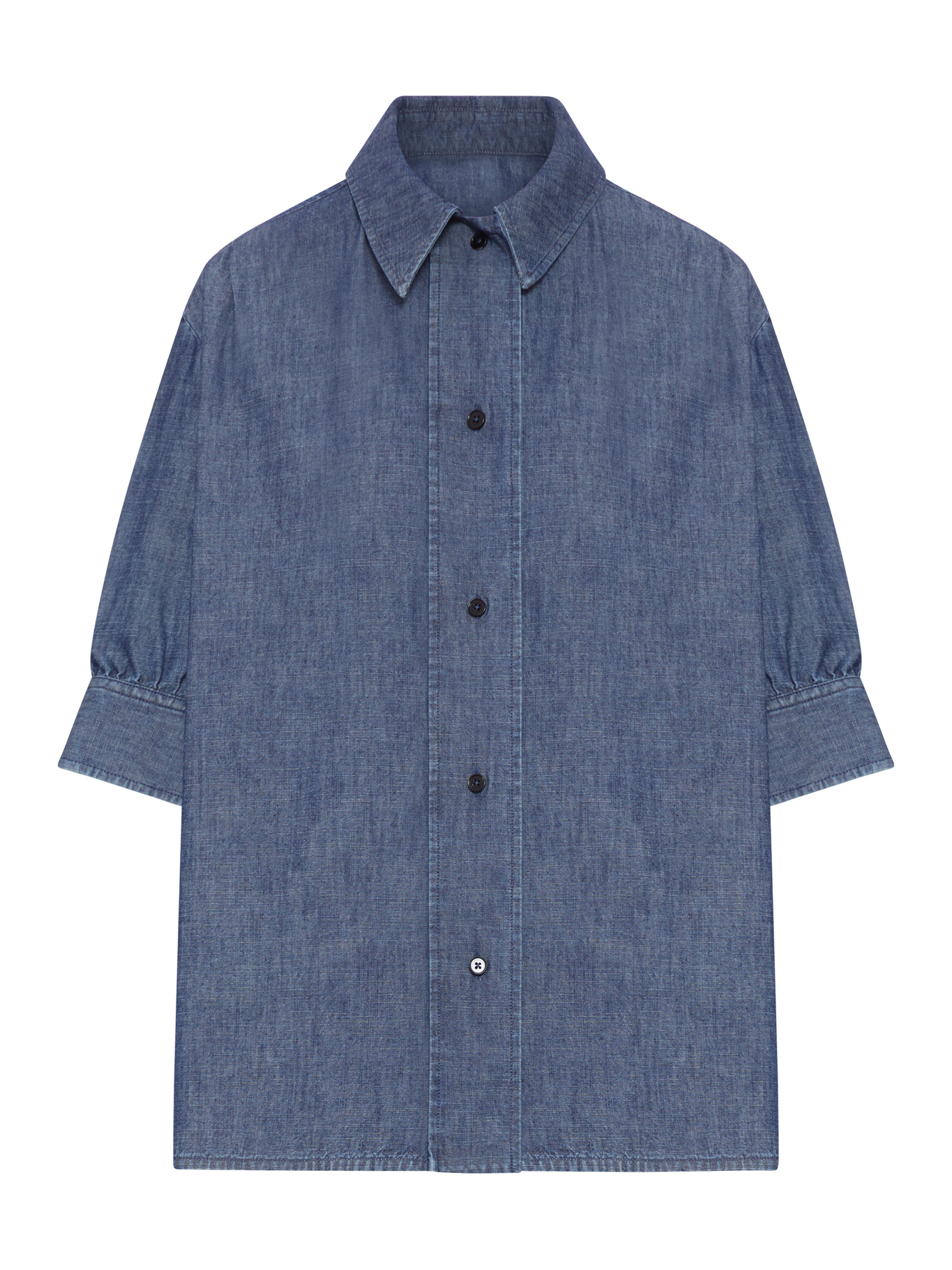SHORT-SLEEVED DENIM SHIRT J02DL0291J45323406 (Jil Sander / シャツ・ブラウス ) | Jil Sander (ジルサンダー)