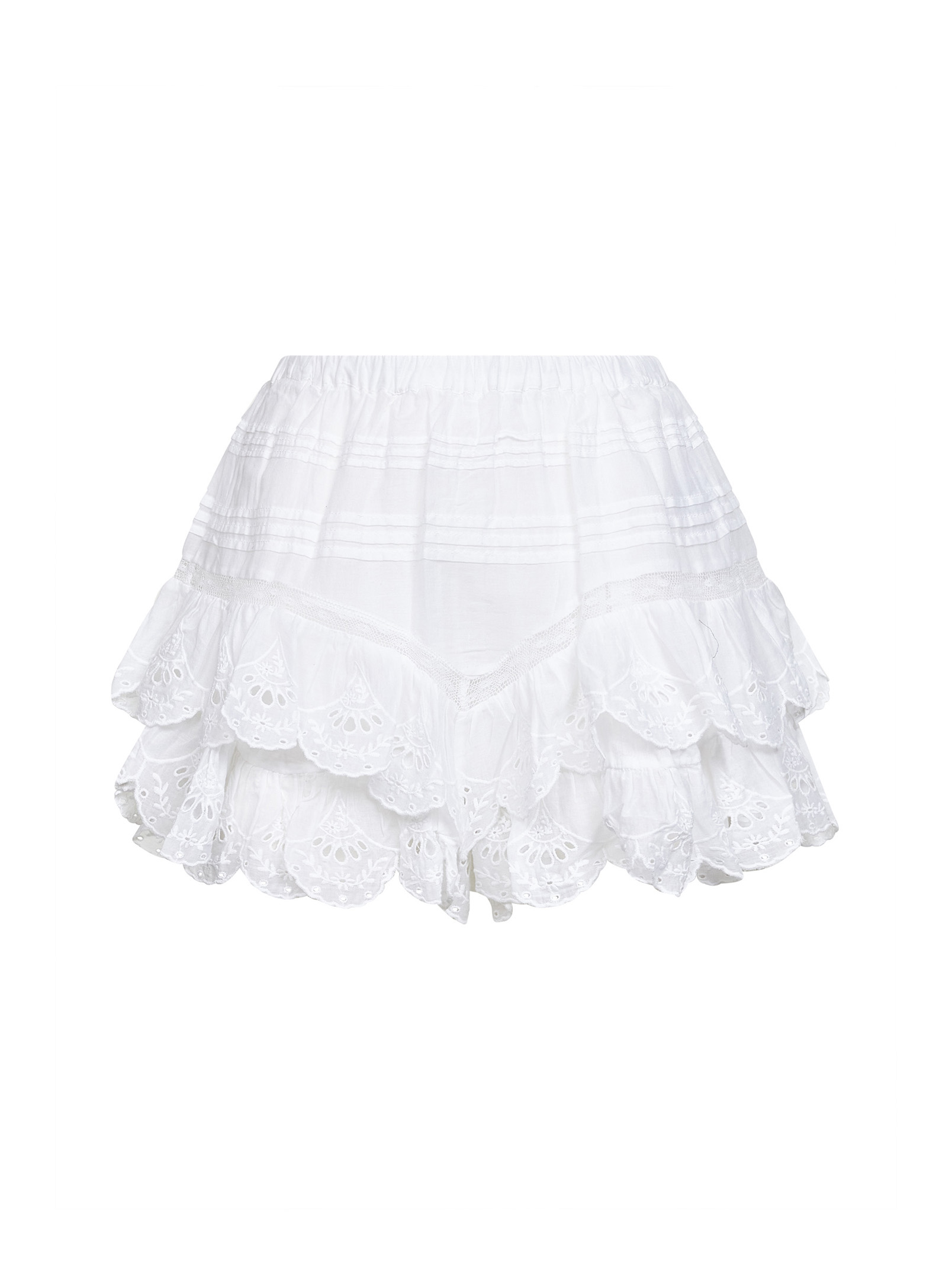 MARANT ETOILE Shorts White SH0021FED1J05E20WH (Isabel Marant Étoile / ショートパンツ ) | Isabel Marant Étoile (イザベル マラン エトワール)