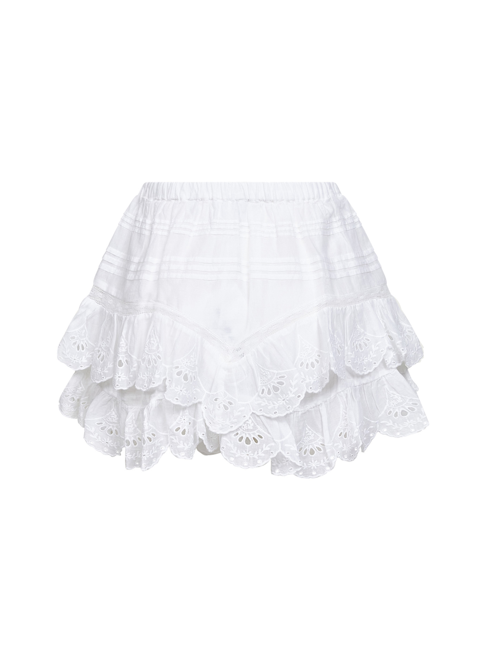 MARANT ETOILE Shorts White SH0021FED1J05E20WH (Isabel Marant Étoile / ショートパンツ ) | Isabel Marant Étoile (イザベル マラン エトワール)(1)