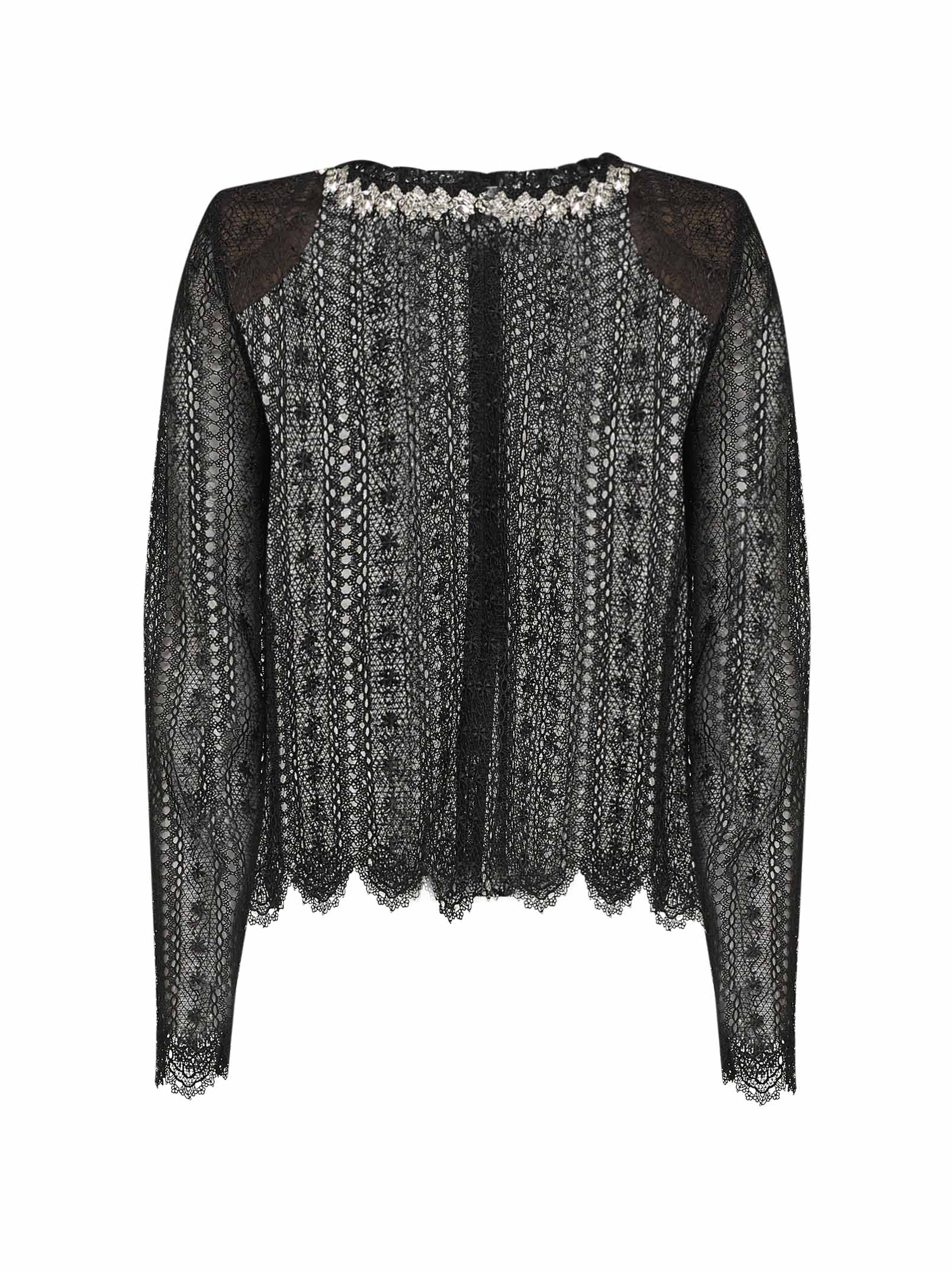 SELF PORTRAIT Top Black 172TBLACK (self-portrait / シャツ・ブラウス ) | self-portrait (セルフ・ポートレイト)(1)