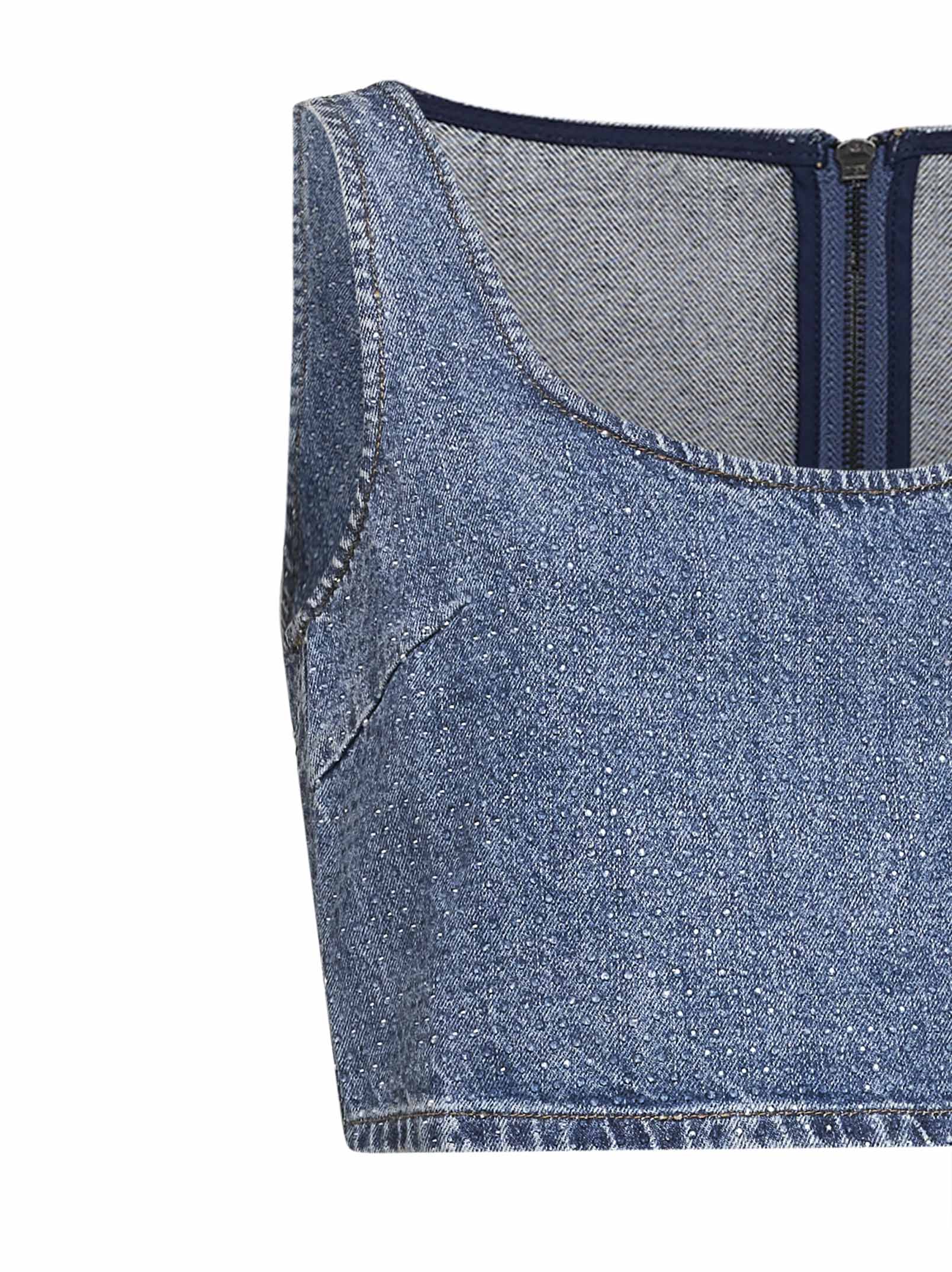 SELF PORTRAIT Top 826TBLUE (self-portrait / タンクトップ・キャミソール ) | self-portrait (セルフ・ポートレイト)(2)