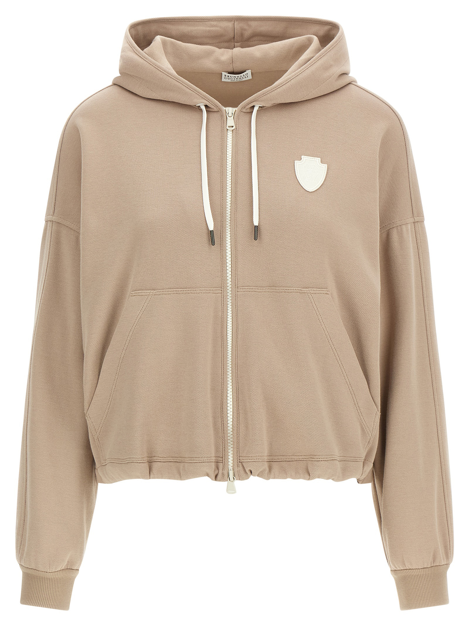 Heraldic coat of arms hoodie MG927VT406C9272 (Brunello Cucinelli / スウェット・フーディー ) | Brunello Cucinelli (ブルネロ・クチネリ)