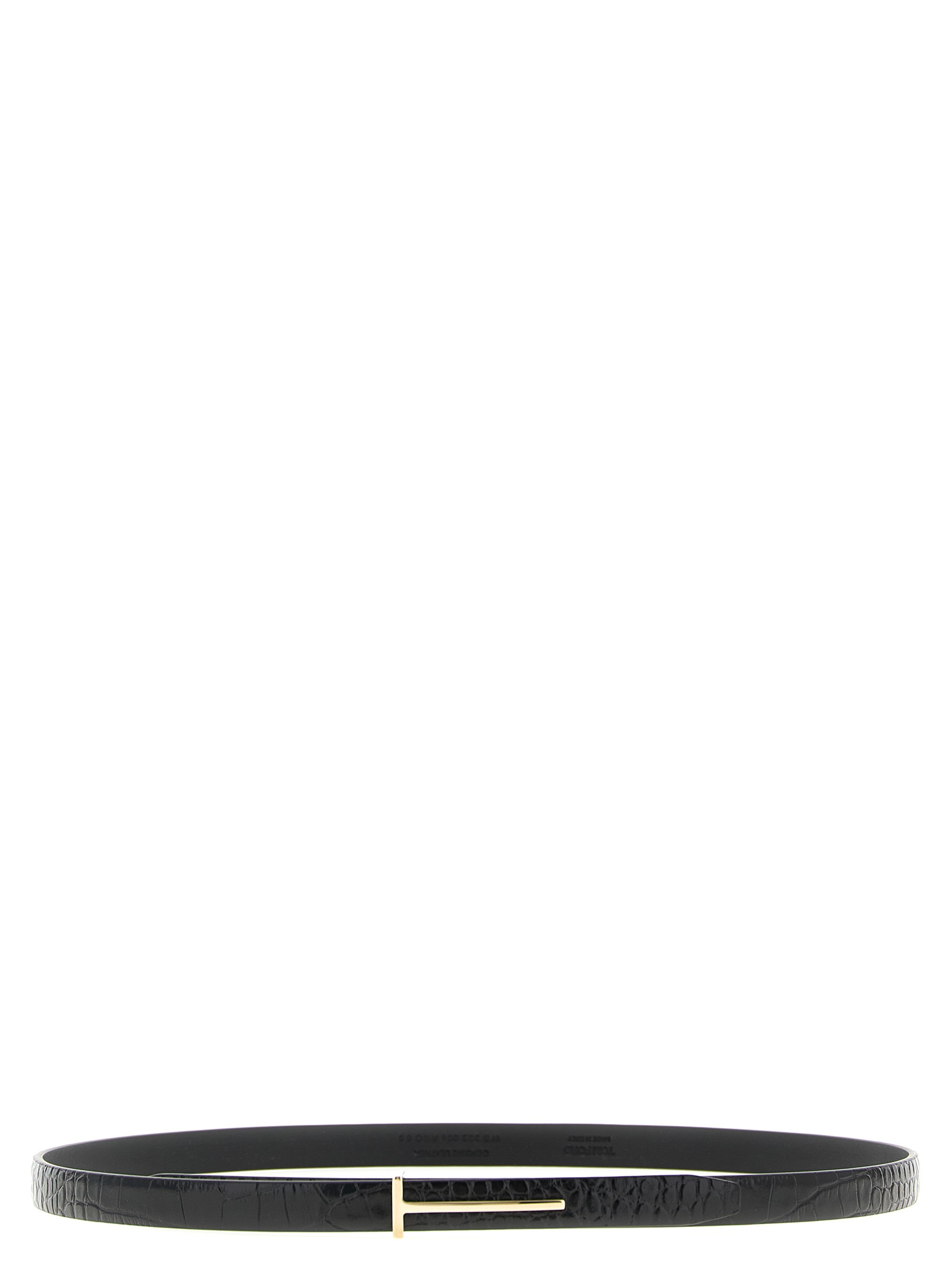 Crocodile belt WB333LCL395PNAA (TOM FORD / ベルト・サスペンダー ) | TOM FORD (トムフォード)