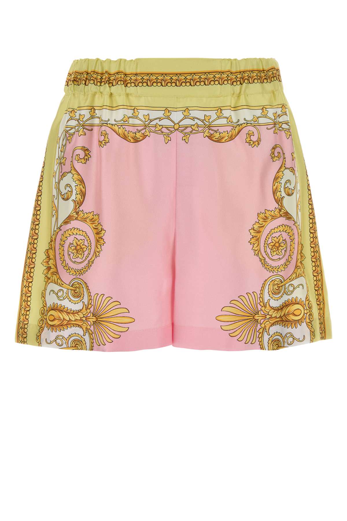 Printed silk shorts 10204161A171585Y590 (VERSACE / ショートパンツ ) | VERSACE (ヴェルサーチェ)