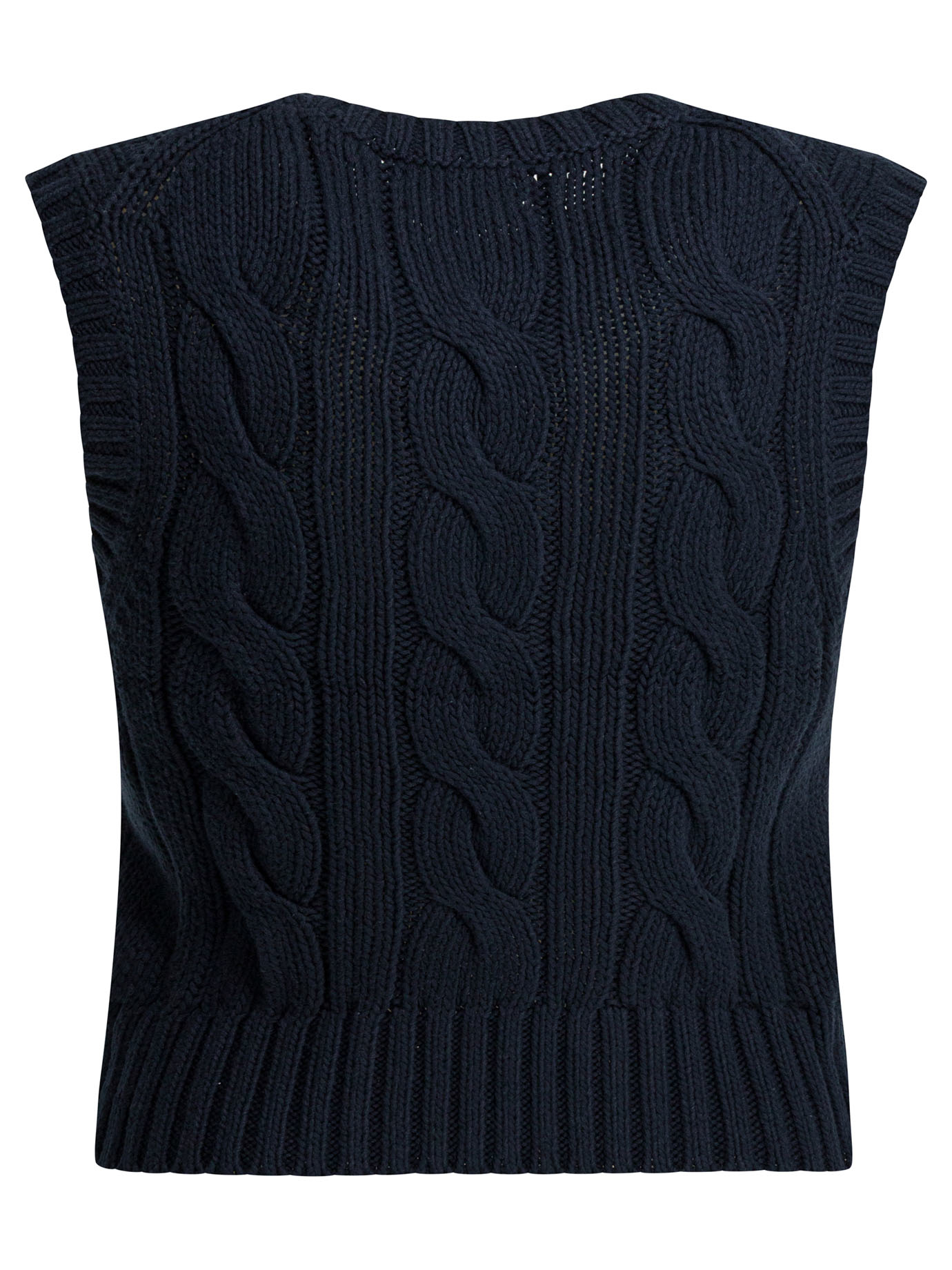Cable-knit vest with logo 211959295002HUNTER (Polo Ralph Lauren / ベスト ) | Polo Ralph Lauren (ポロ ラルフ ローレン)(1)