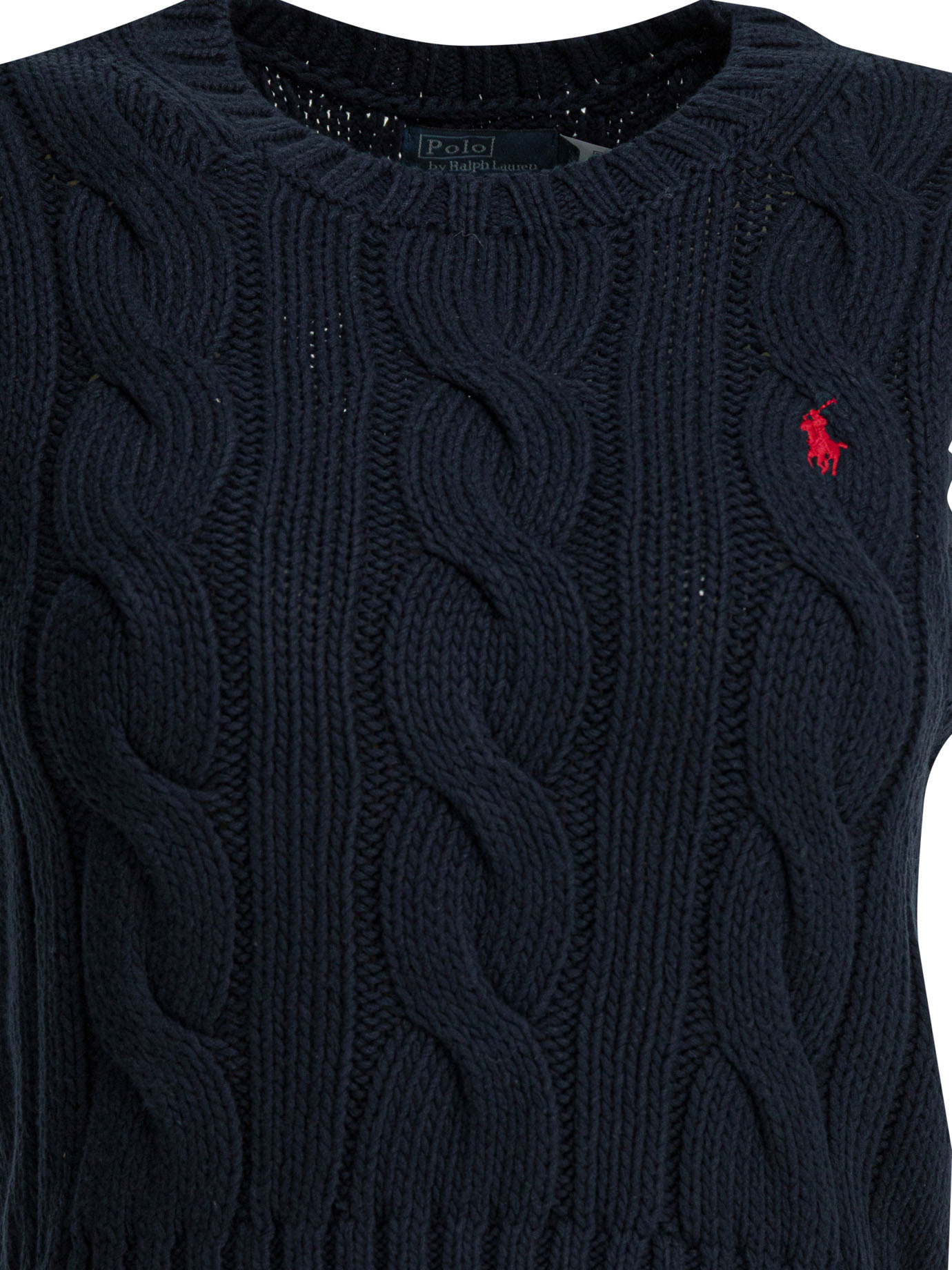 Cable-knit vest with logo 211959295002HUNTER (Polo Ralph Lauren / ベスト ) | Polo Ralph Lauren (ポロ ラルフ ローレン)(2)