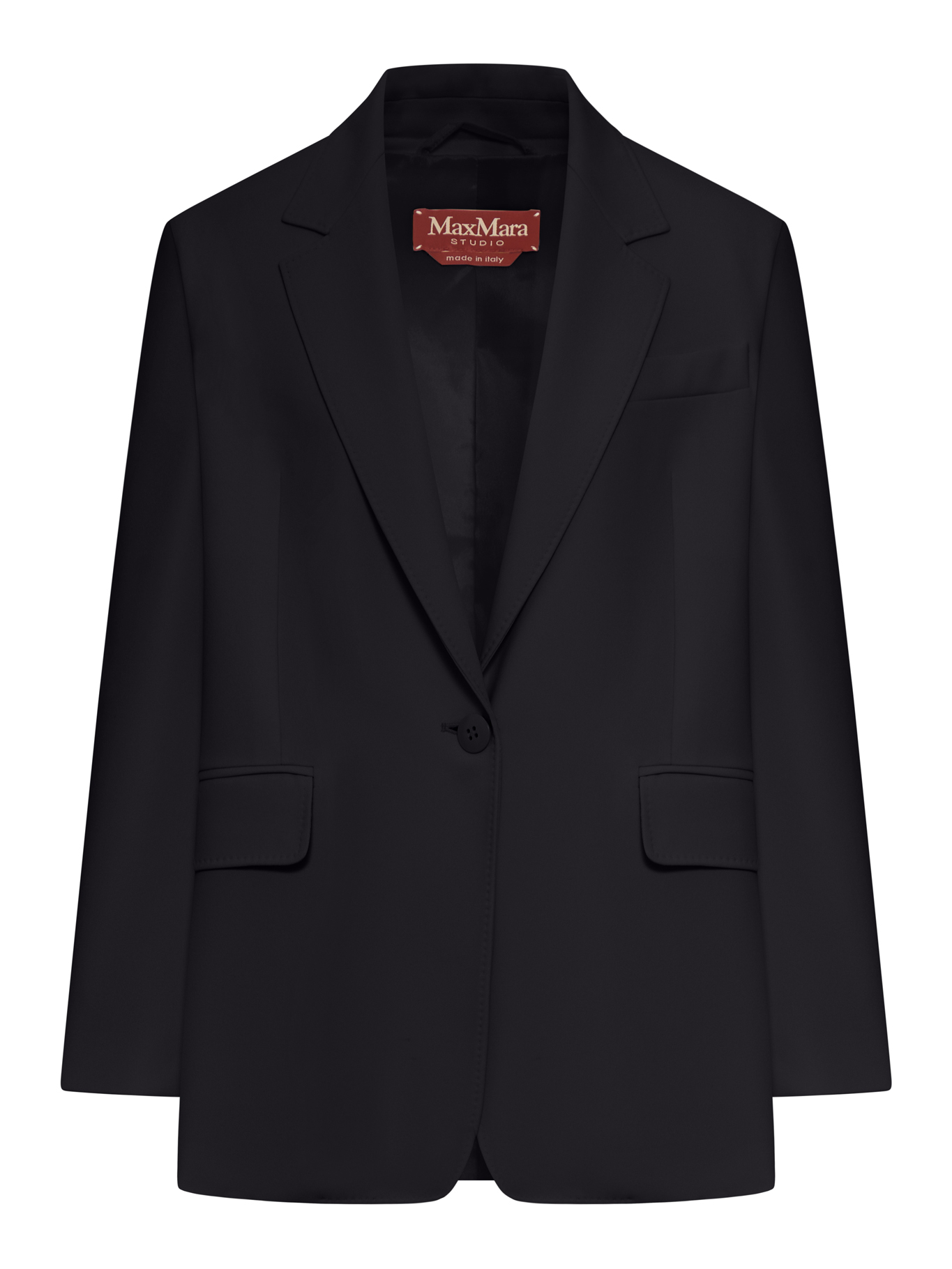 SINGLE-BREASTED CADY BLAZER 2616041025600001 (Max Mara Studio / ブレザー・ジャケット ) | Max Mara Studio (マックスマーラ ステュディオ)