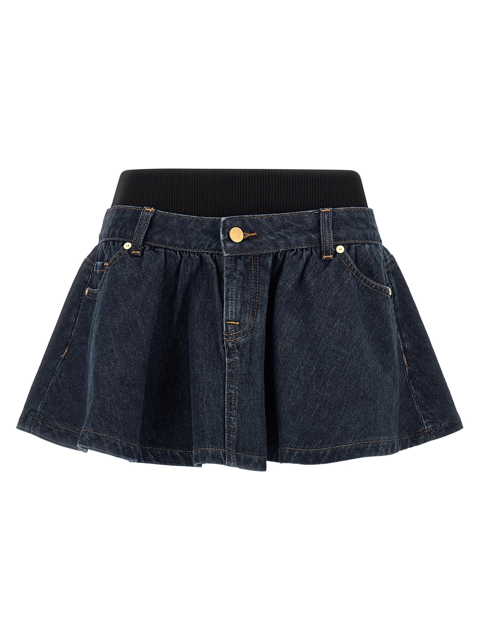 'Banded Mini' skirt 7U4S0E52U71ZI (7 for all mankind / スカート ) | 7 for all mankind (セブンフォーオールマンカインド)