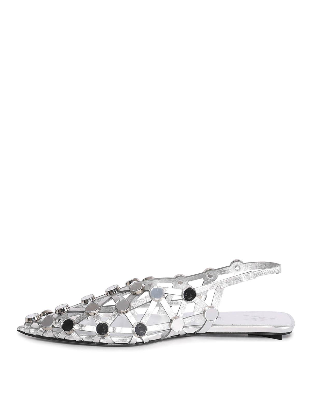 Grid Ballerina Silver 250WSH00801LBT112SA002 (THE ATTICO / サンダル ) | THE ATTICO (ジ・アティコ)(3)