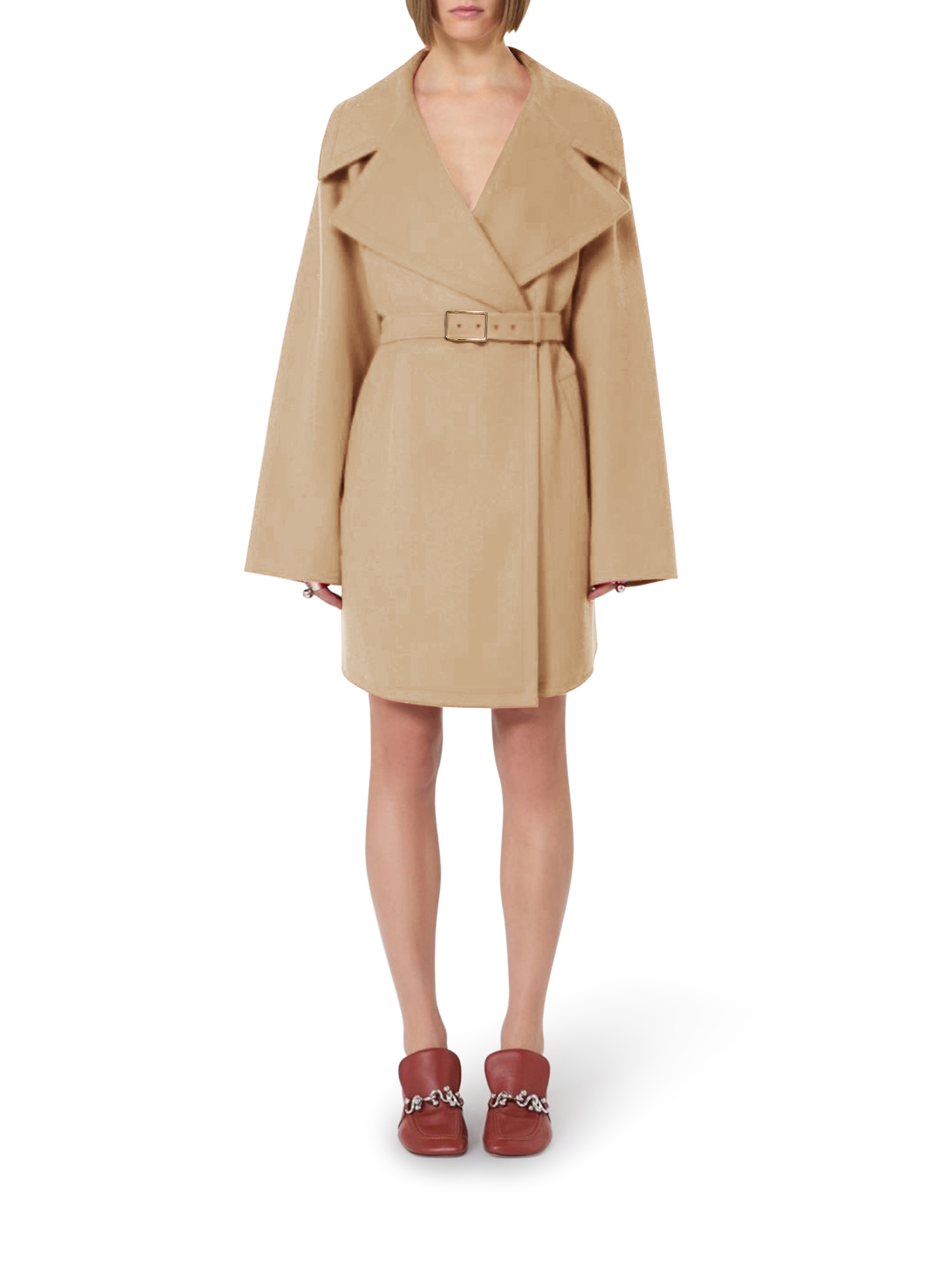 SHORT WOOL COAT 2612011011600001 (Sportmax / コート ) | Sportmax (スポーツマックス)(1)