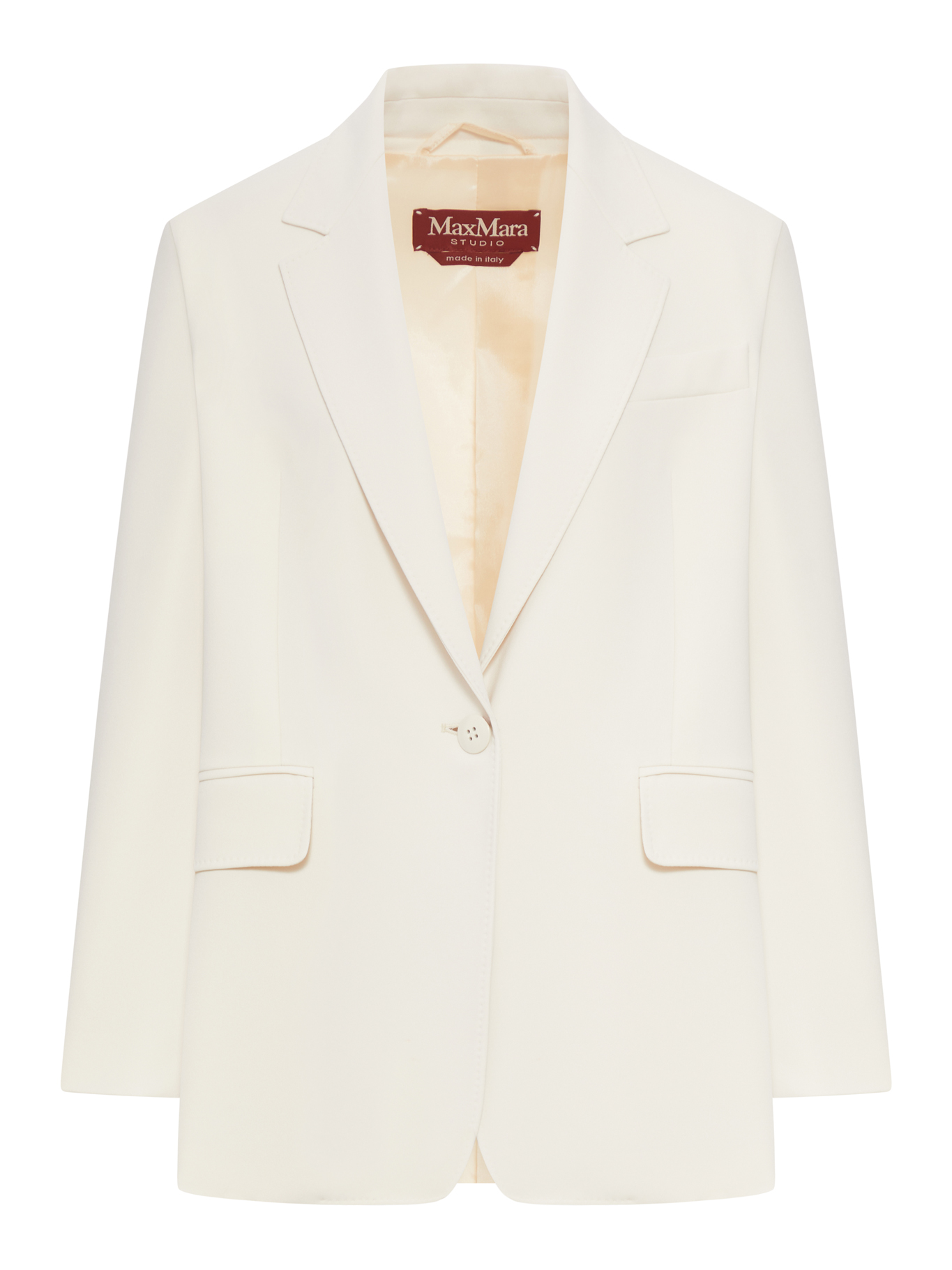 SINGLE-BREASTED CADY BLAZER 2616041025600060 (Max Mara Studio / ブレザー・ジャケット ) | Max Mara Studio (マックスマーラ ステュディオ)