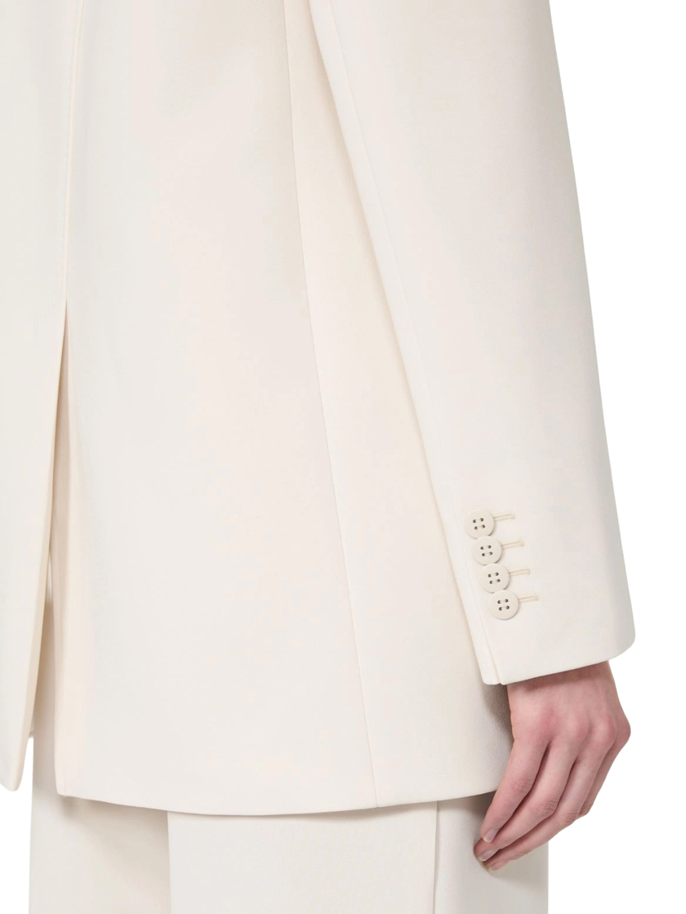 SINGLE-BREASTED CADY BLAZER 2616041025600060 (Max Mara Studio / ブレザー・ジャケット ) | Max Mara Studio (マックスマーラ ステュディオ)(4)