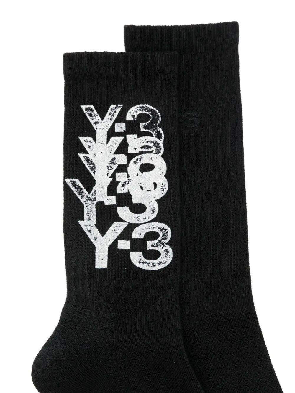 LOGO-PRINT SOCKS KD0183BLACK (Y-3 / アンダーウェア ) | Y-3 (ワイスリー)(1)