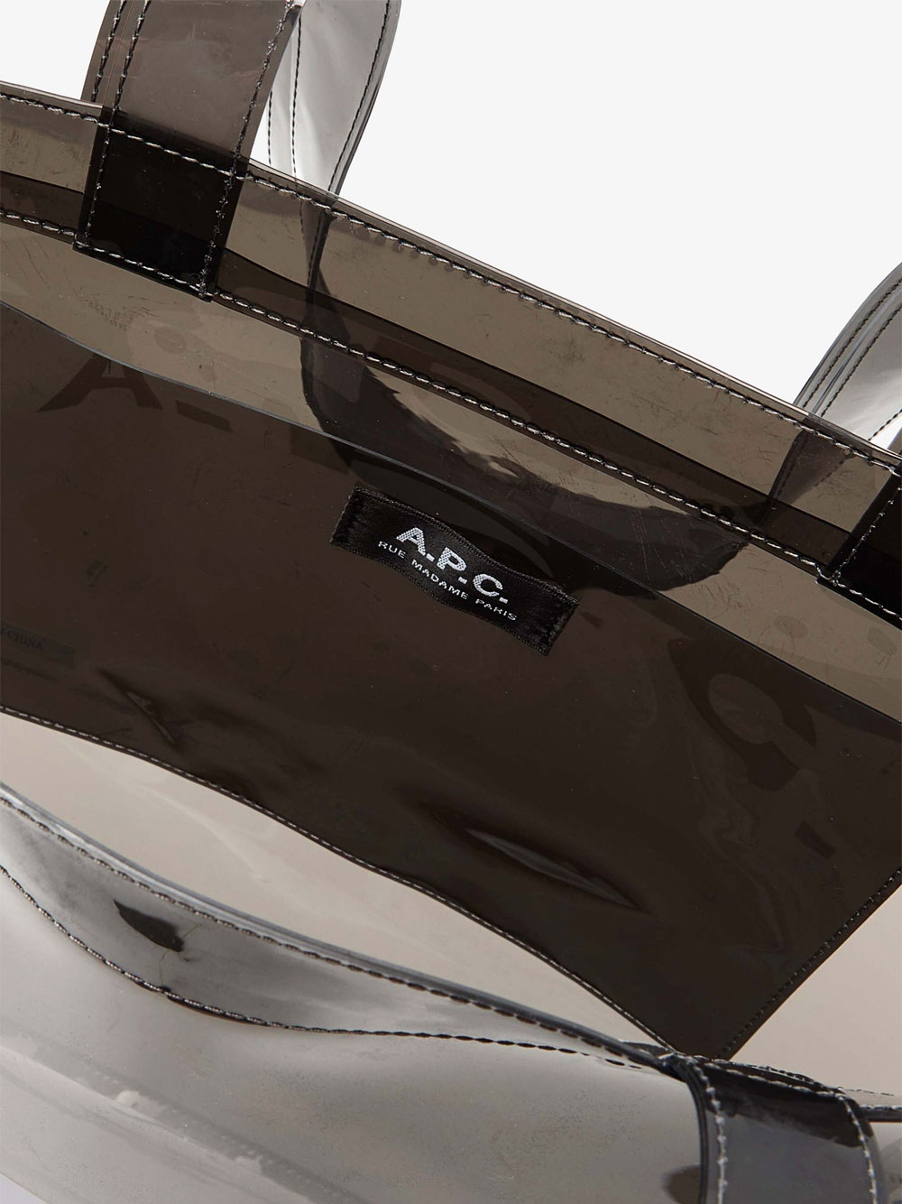 LOU UNISEX TRANSPARENT TOTE BAG PUACDM61442LAD (A.P.C. / ハンドバッグ・ショルダーバッグ ) | A.P.C. (アーペーセー)(2)