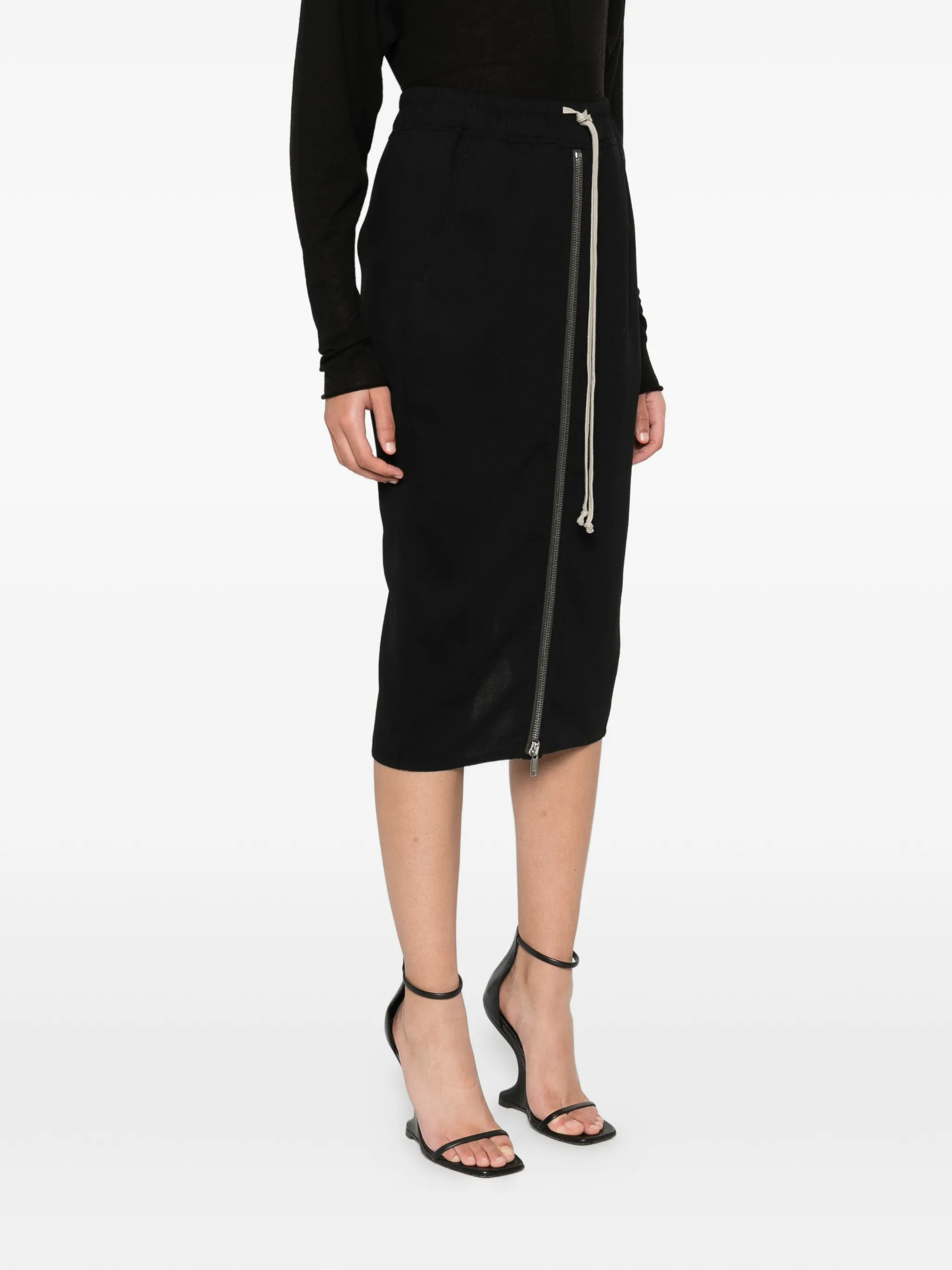 Rick Owens Skirts Black RP01F6375WT09 (Rick Owens / スカート ) | Rick Owens (リック オウエンス)(2)