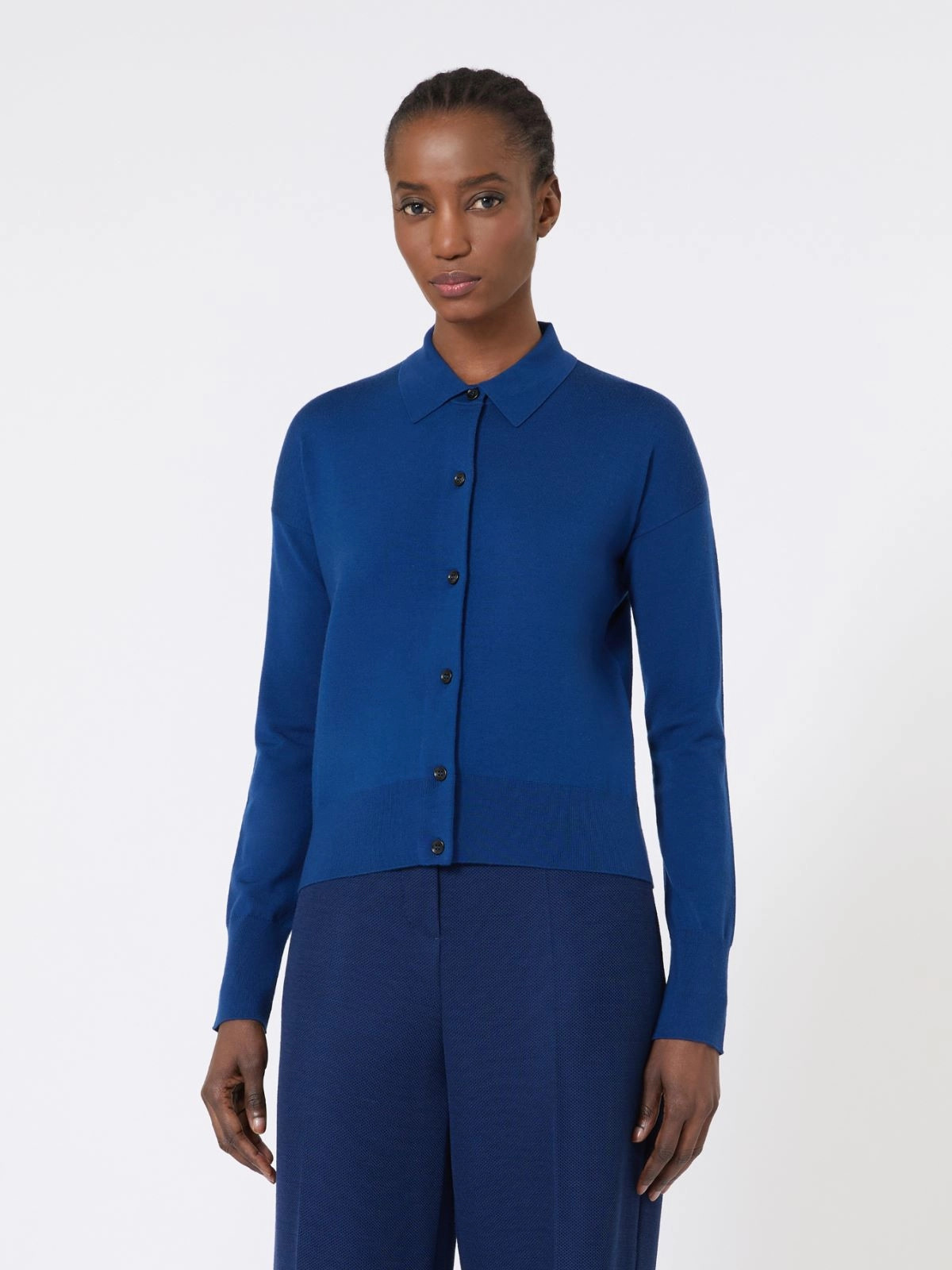 Max Mara Sweaters Blue 2611341061600003 (Max Mara / ニット・セーター・カーディガン ) | Max Mara (マックスマーラ)(2)