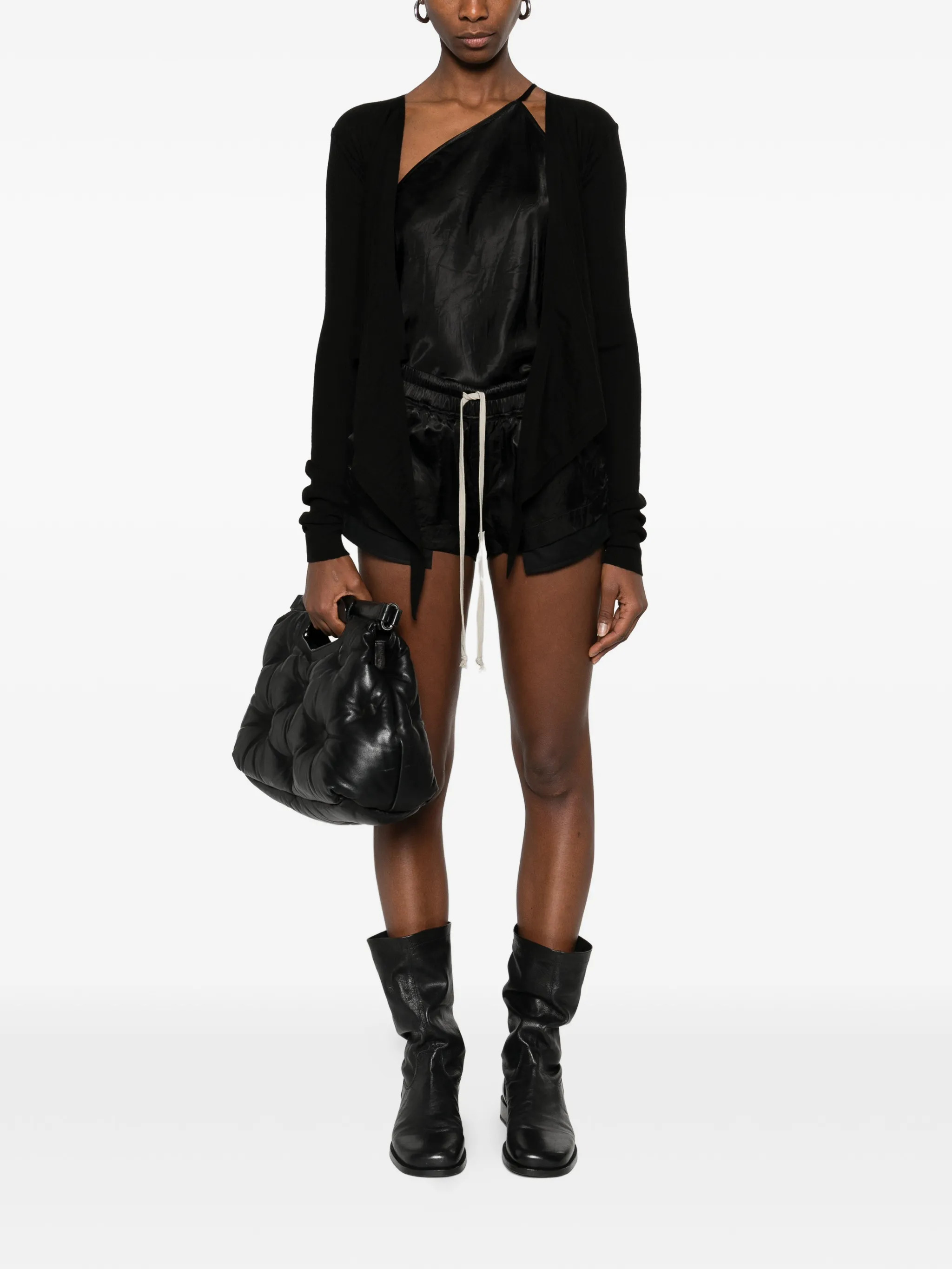 Rick Owens Sweaters Black RP01F6645M09 (Rick Owens / ニット・セーター・カーディガン ) | Rick Owens (リック オウエンス)(1)