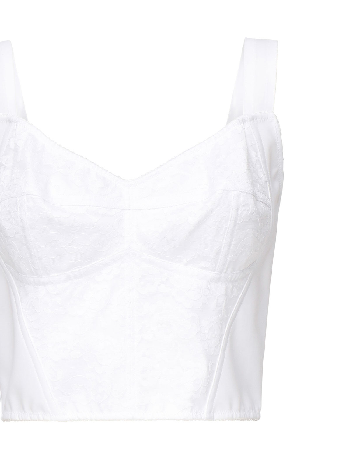 Jacquard And Lace Sheath Bustier Top F7T19TGDCLQW0800 (Dolce & Gabbana / タンクトップ・キャミソール ) | Dolce & Gabbana (ドルチェガッバーナ)(1)