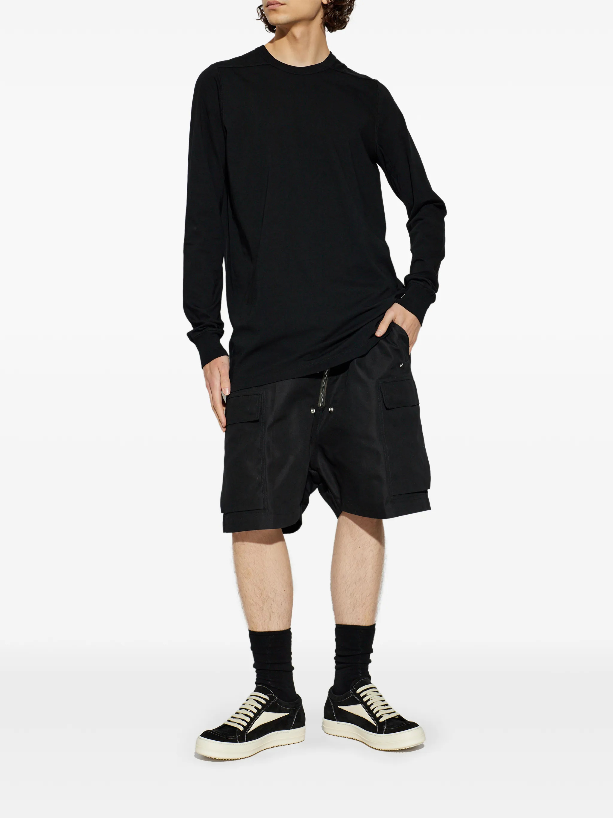 Rick Owens RTW... Black RU01F2360CDU09 (Rick Owens / ショートパンツ ) | Rick Owens (リック オウエンス)(1)