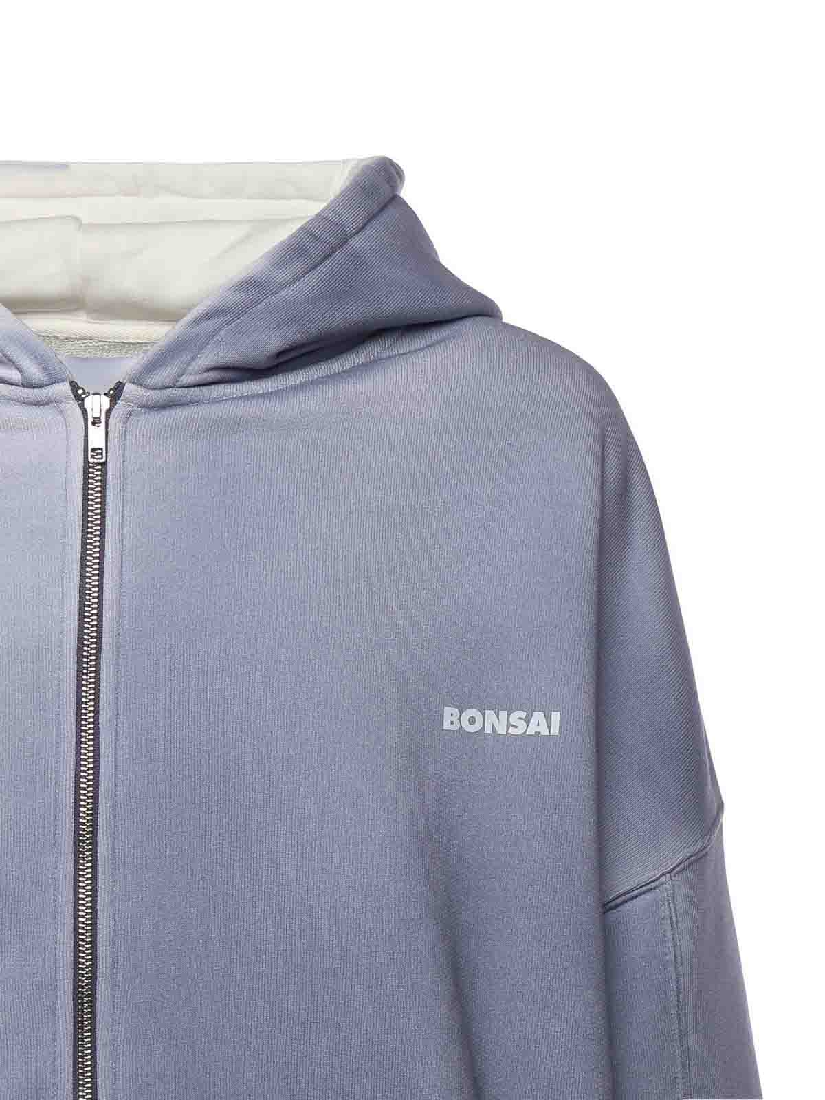 Cotton Sweatshirt With Logo SW006001BLU (BONSAI / スウェット・フーディー ) | BONSAI (ボンサイ)(1)