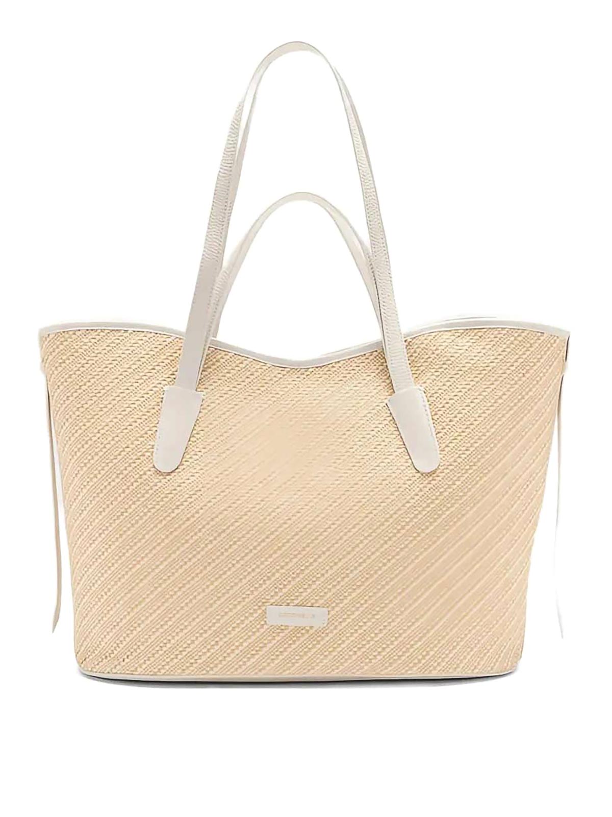 Handbag Bicolor Straw E1SSH110501965 (COCCINELLE / トートバッグ ) | COCCINELLE (コチネレ)