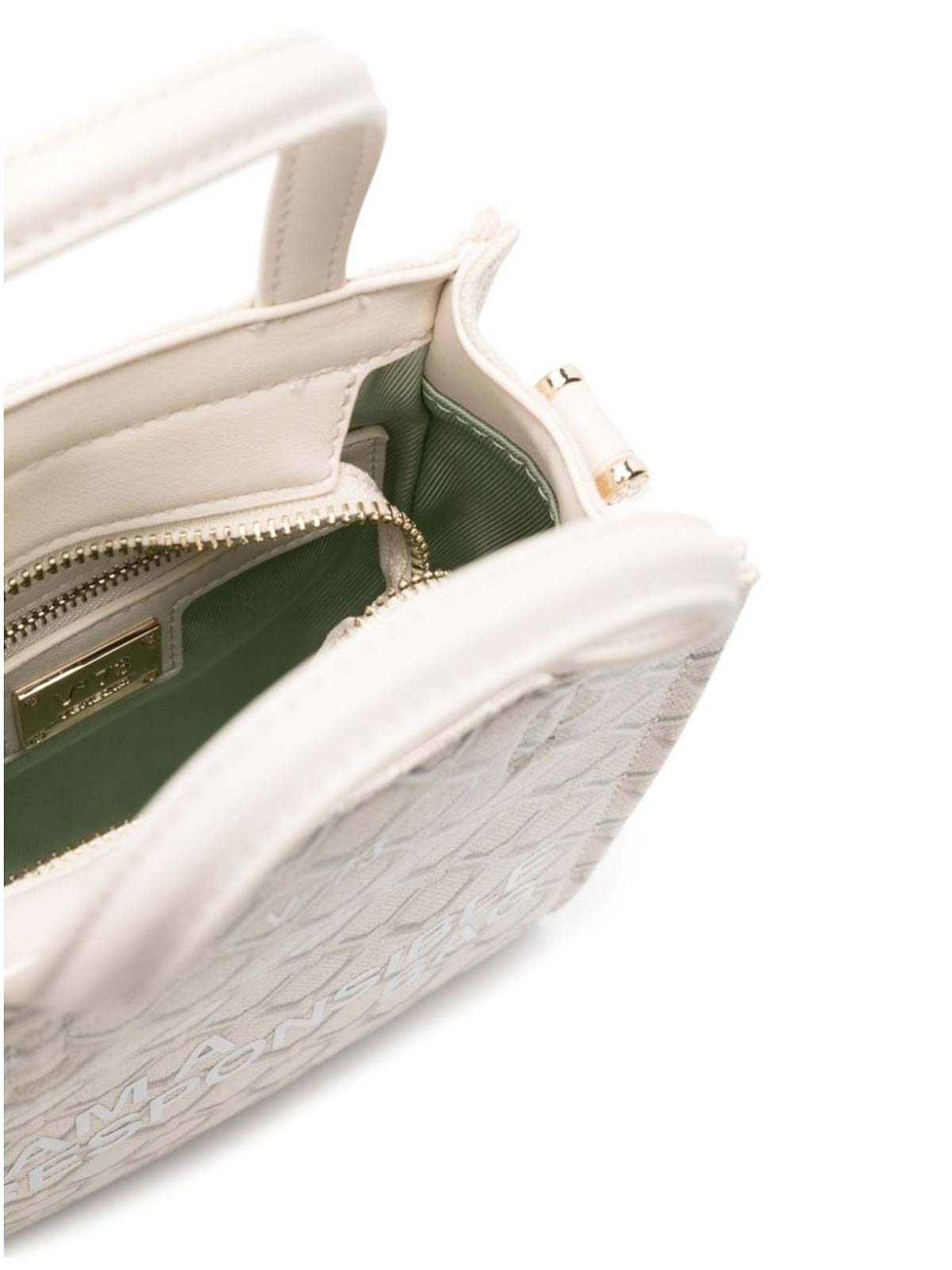 Shopping Responsibility Logo Wht 73BS7Q903328 (V°73 / トートバッグ ) | V°73 (ヴィ セッタンタトレ)(3)