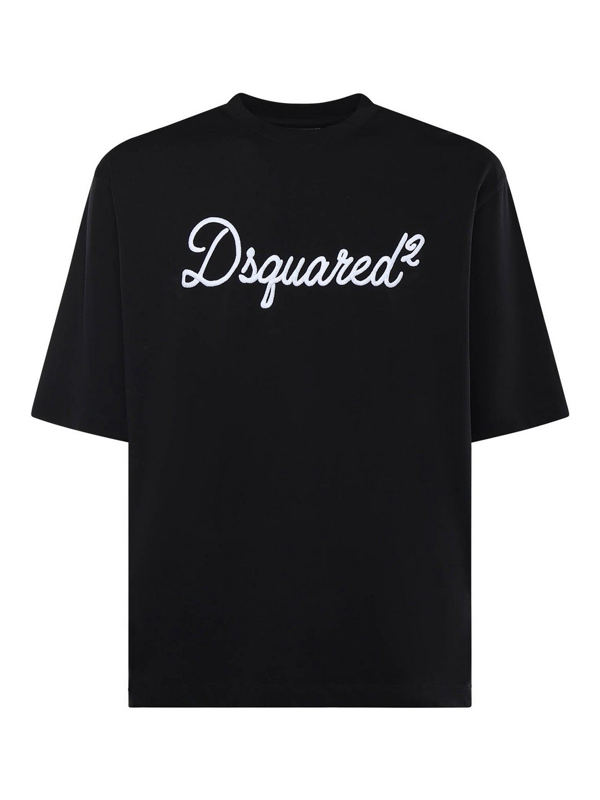 Jersey T-Shirt With Logo S74GD1524D20106900 (Dsquared2 / Tシャツ・カットソー ) | Dsquared2 (ディースクエアード)