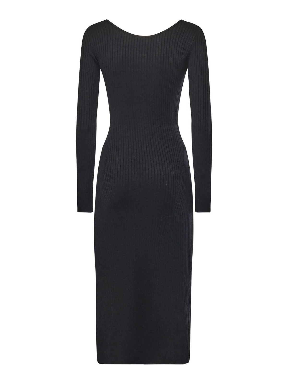 Ribbed Knit Midi Dress 5BGK555891ZJBLK (MARCIANO / ワンピース・ドレス・オールインワン ) | MARCIANO (マルシアーノ)(2)