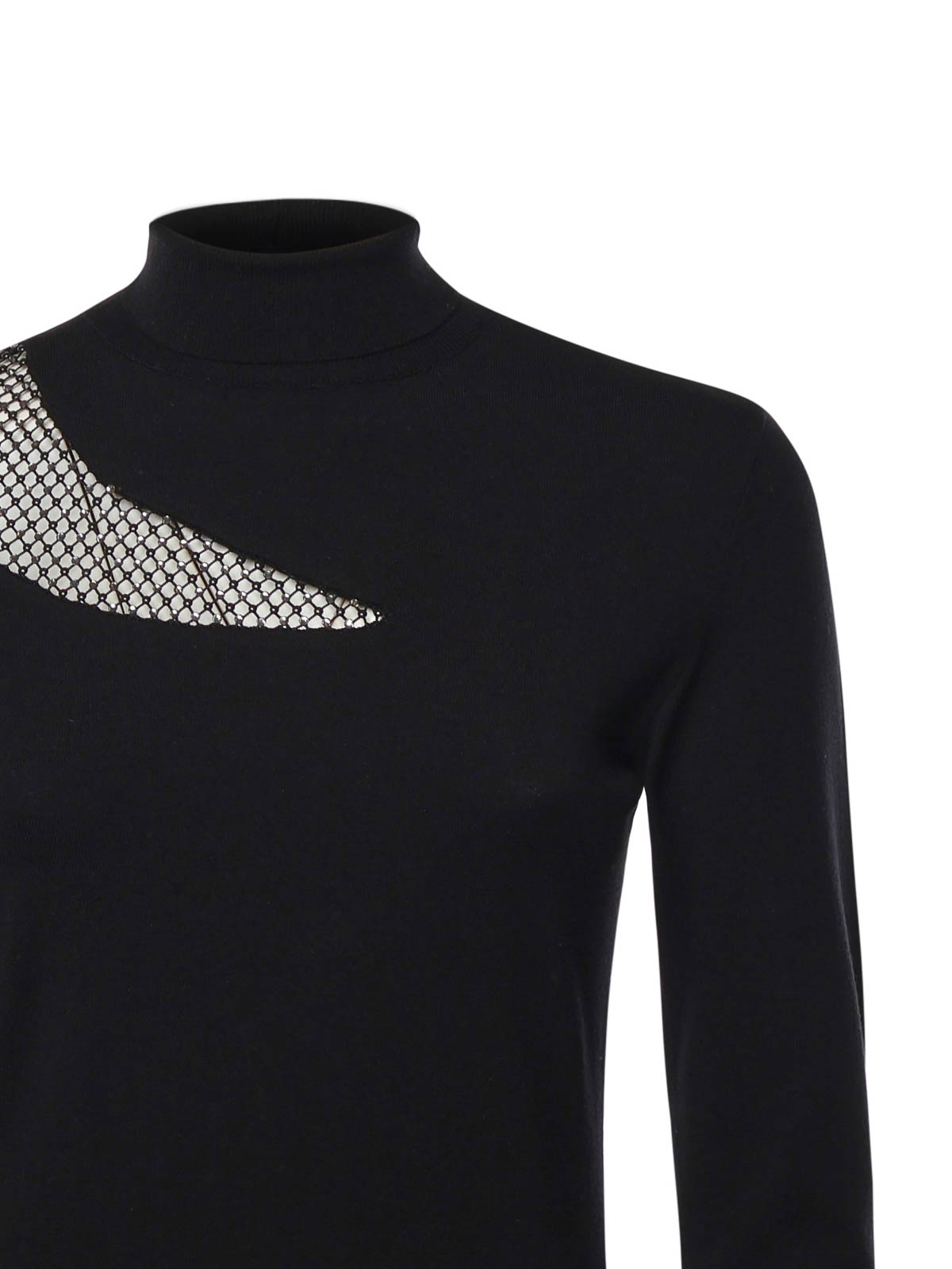 Turtleneck Dress With Pearly Rhinestone 79AAF803CMX47899 (GENNY / ワンピース・ドレス・オールインワン ) | GENNY (ジェニー)(1)