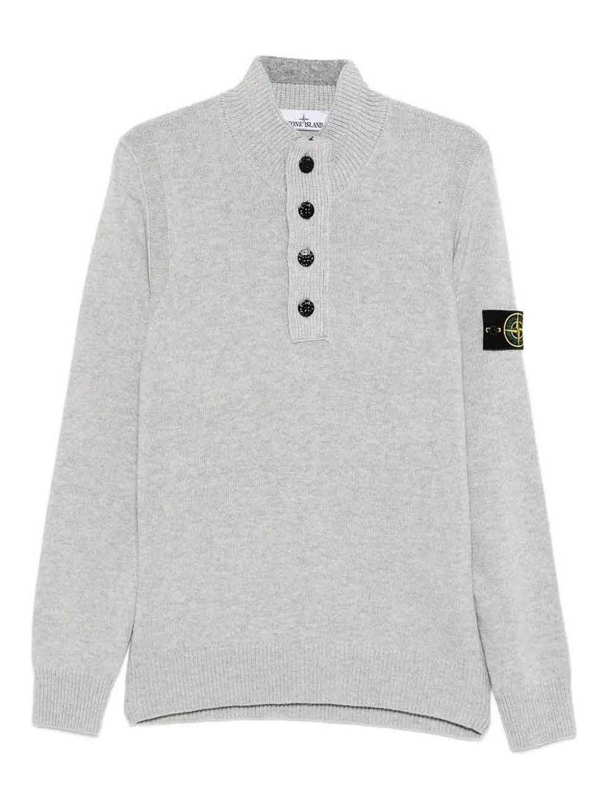 Maglia Cement Gray K2S155100040S00A3V0M6B (STONE ISLAND / スウェット・フーディー ) | STONE ISLAND (ストーンアイランド)