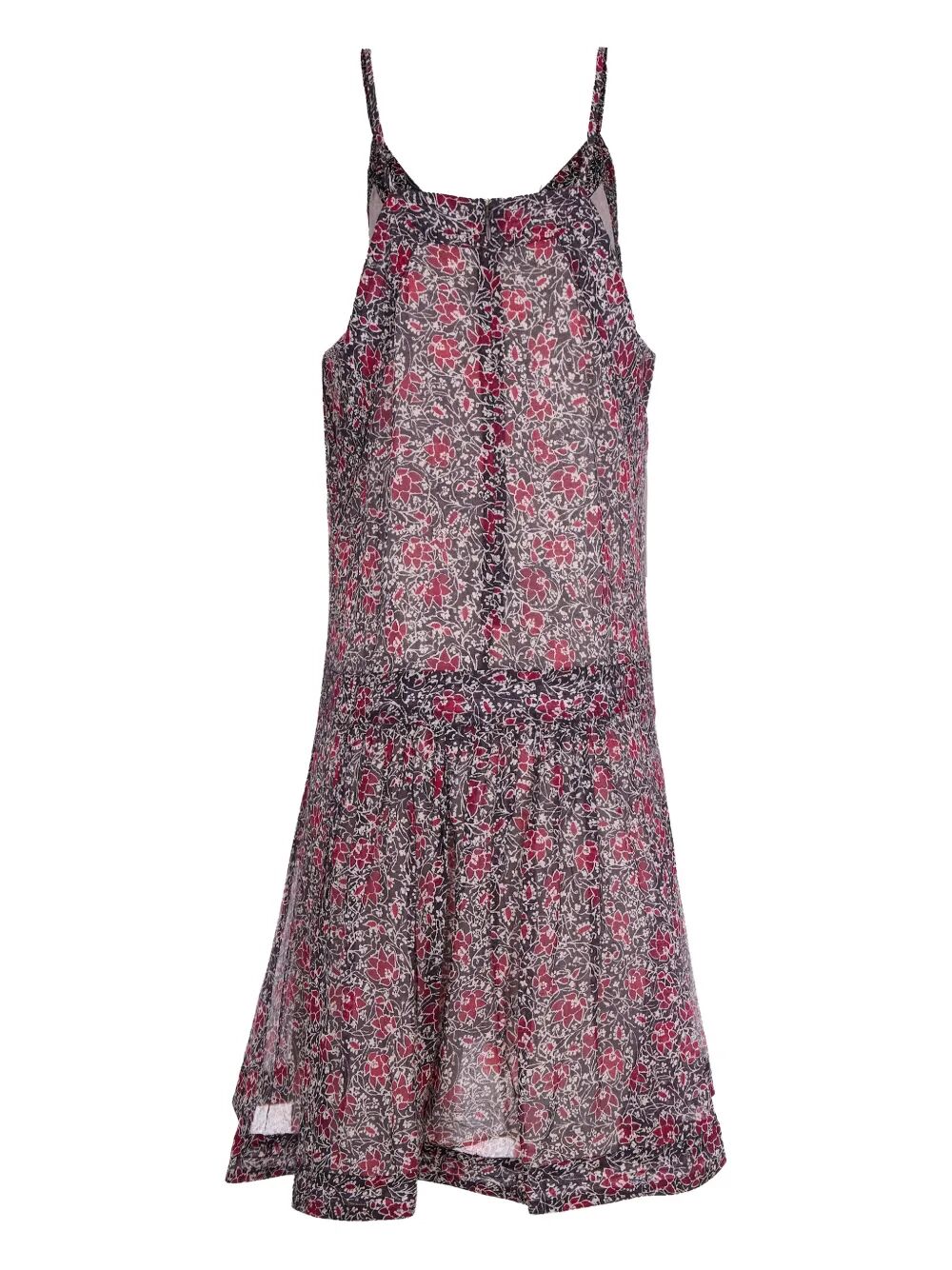 FLORAL-PRINT COTTON MINI DRESS RO0692FCD1J14E86CY (Isabel Marant Étoile / ワンピース・ドレス・オールインワン ) | Isabel Marant Étoile (イザベル マラン エトワール)(1)