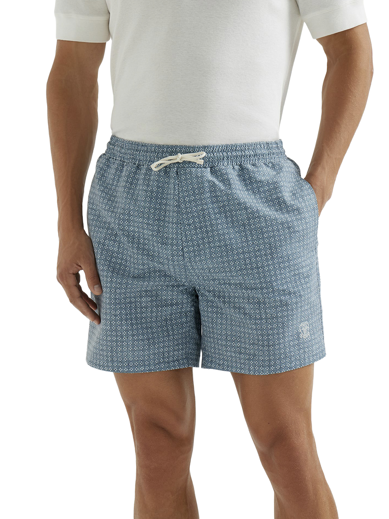 NYLON SWIMSUIT WITH FLOWER PRINT MR847043CQ232 (Brunello Cucinelli / スイムウェア ) | Brunello Cucinelli (ブルネロ・クチネリ)(1)