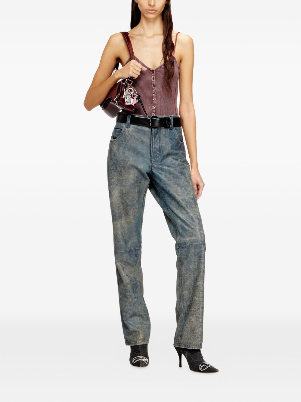 Diesel Top Brown A203600DCCQ61J (Diesel / ボディスーツ ) | Diesel (ディーゼル)(3)