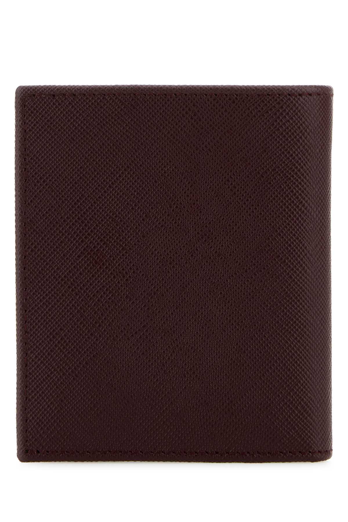 Burgundy leather wallet 2MO004QHHF0007 (Prada / 財布・カードケース ) | Prada (プラダ)(2)