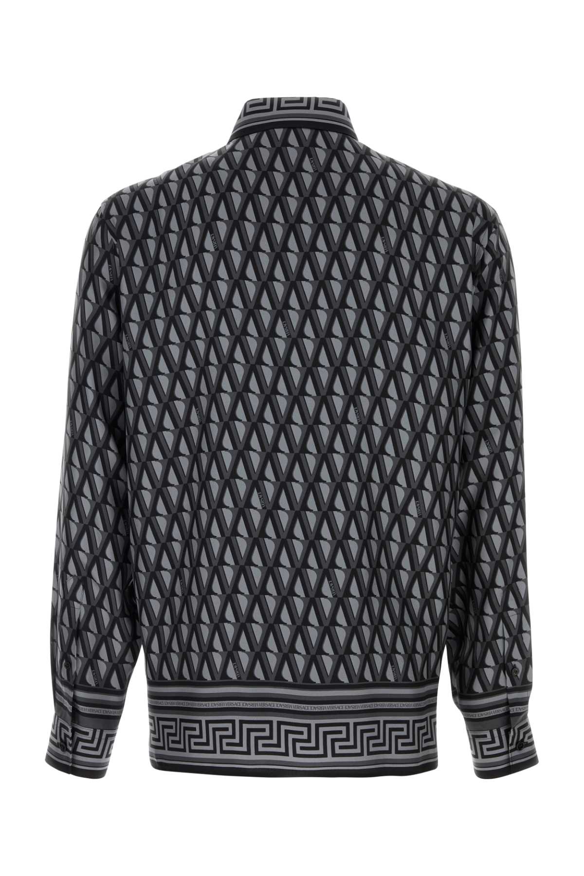 Printed silk shirt 10194381A167855E720 (VERSACE / シャツ・ブラウス ) | VERSACE (ヴェルサーチェ)(1)