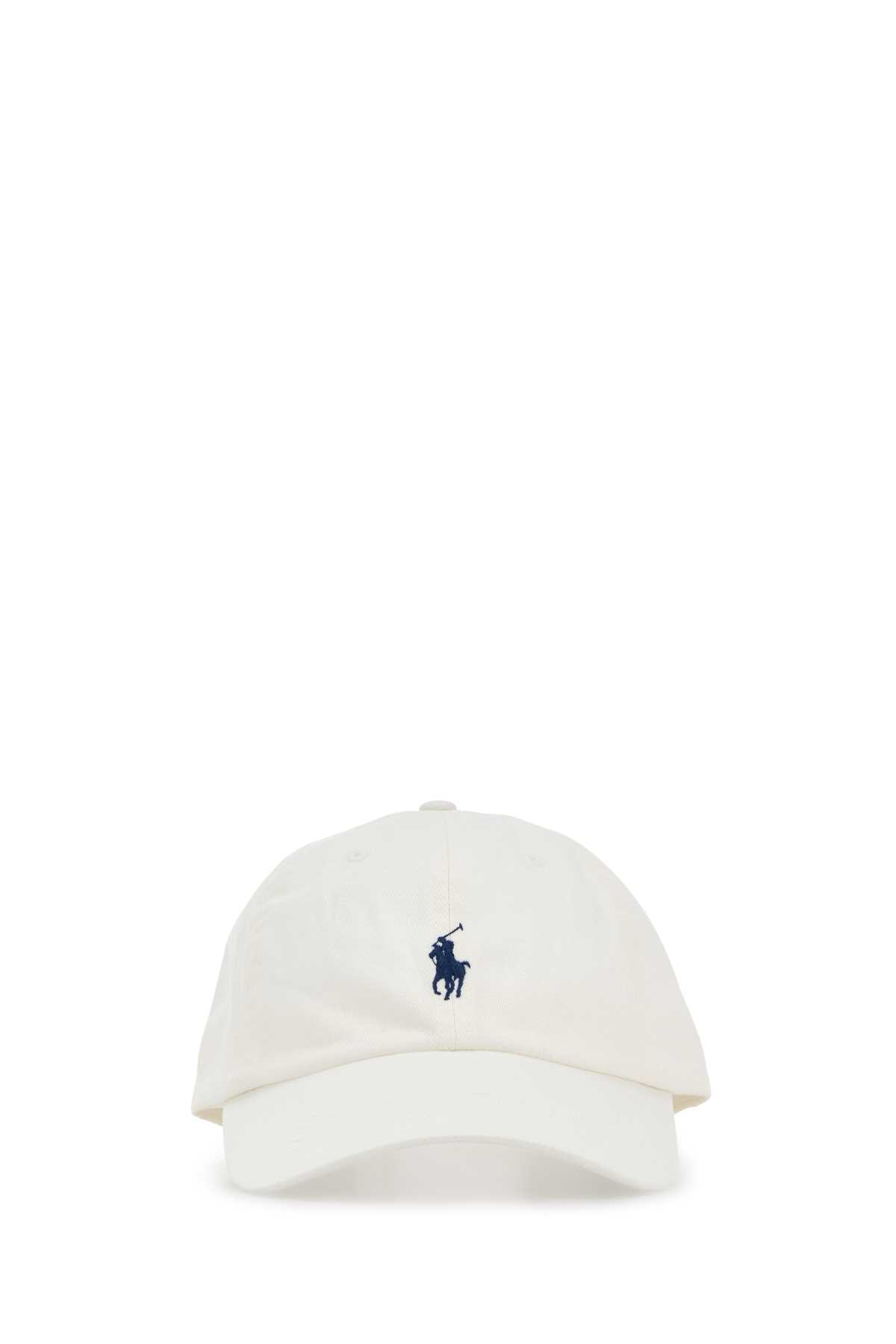 White cotton baseball cap 710667709008 (Polo Ralph Lauren / 帽子 ) | Polo Ralph Lauren (ポロ ラルフ ローレン)