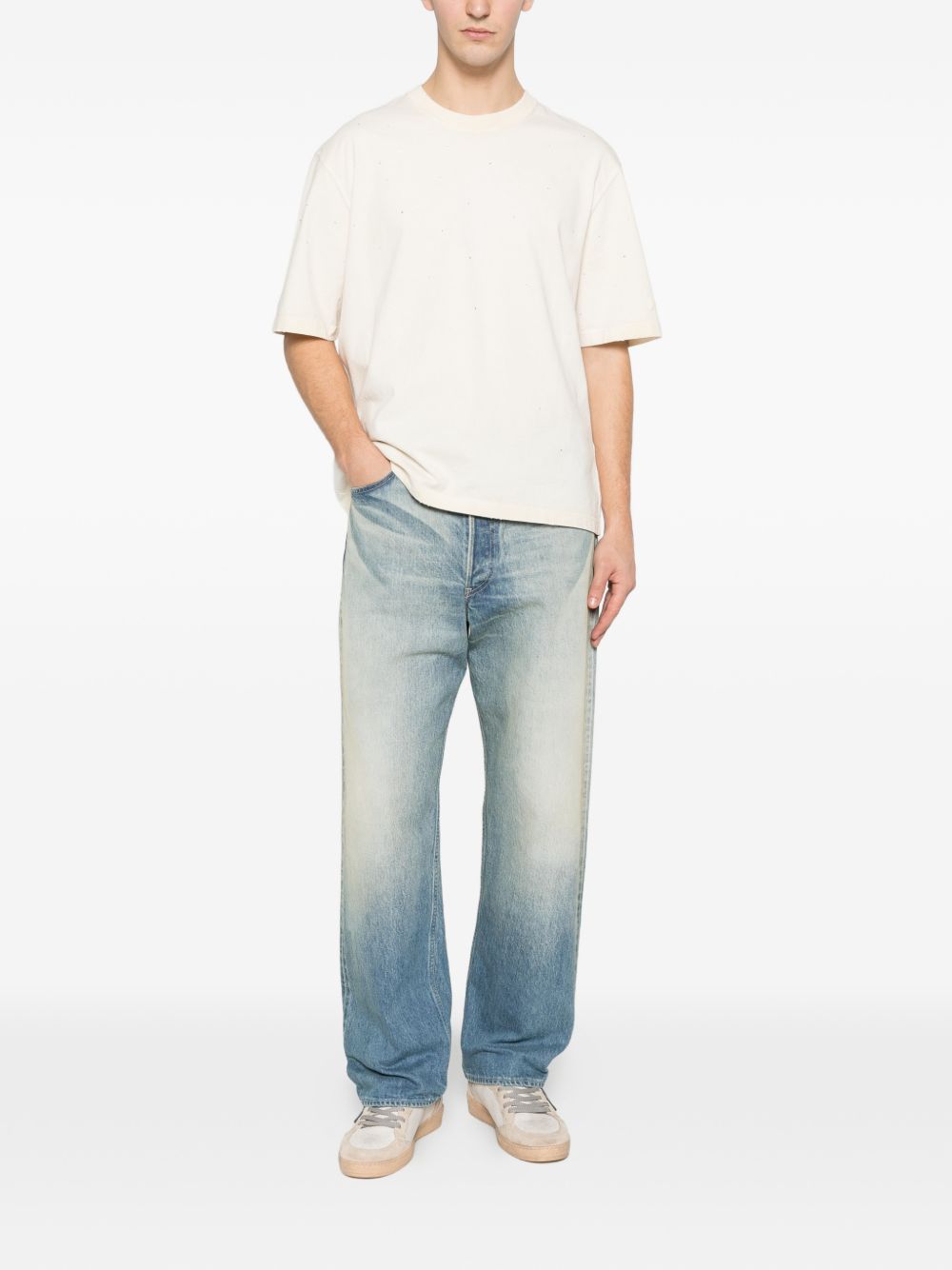 Golden Goose T-shirts and Polos White GUP01873DP00242111616 (Golden Goose / Tシャツ・カットソー ) | Golden Goose (ゴールデングース)(3)